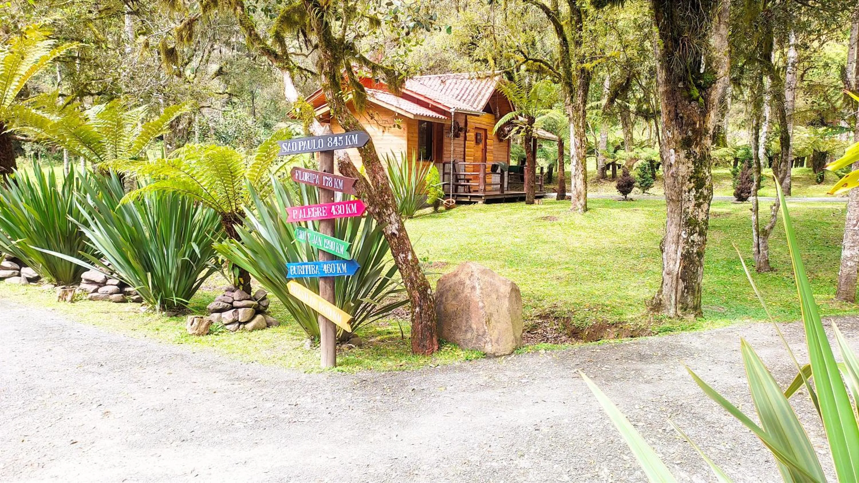 Property building in Pousada Caminhos da Natureza