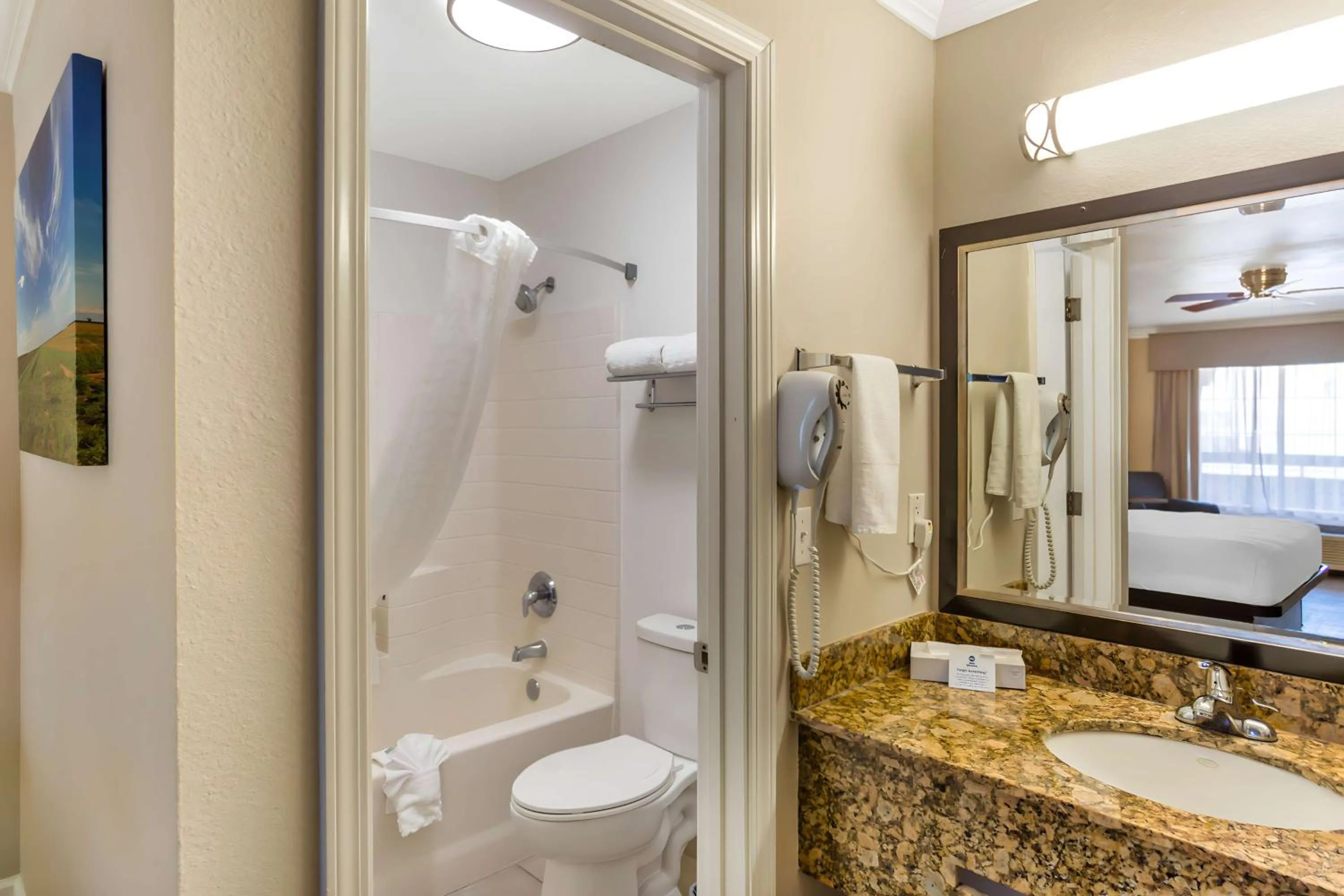 Bathroom in Best Western Heritage Inn