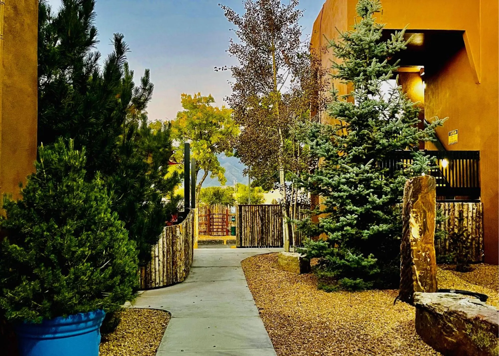 Day in Taos Valley Lodge