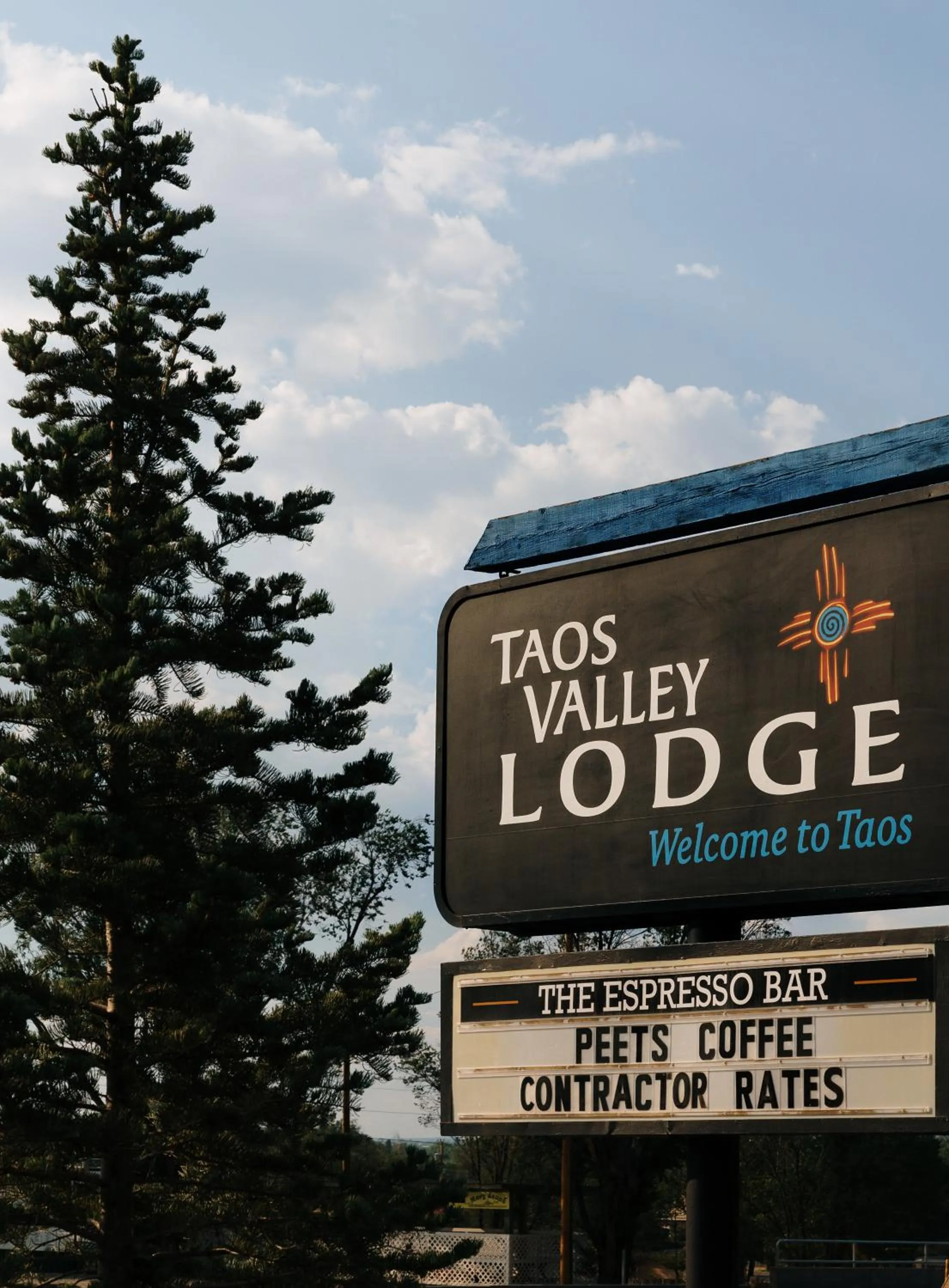 Property logo or sign in Taos Valley Lodge