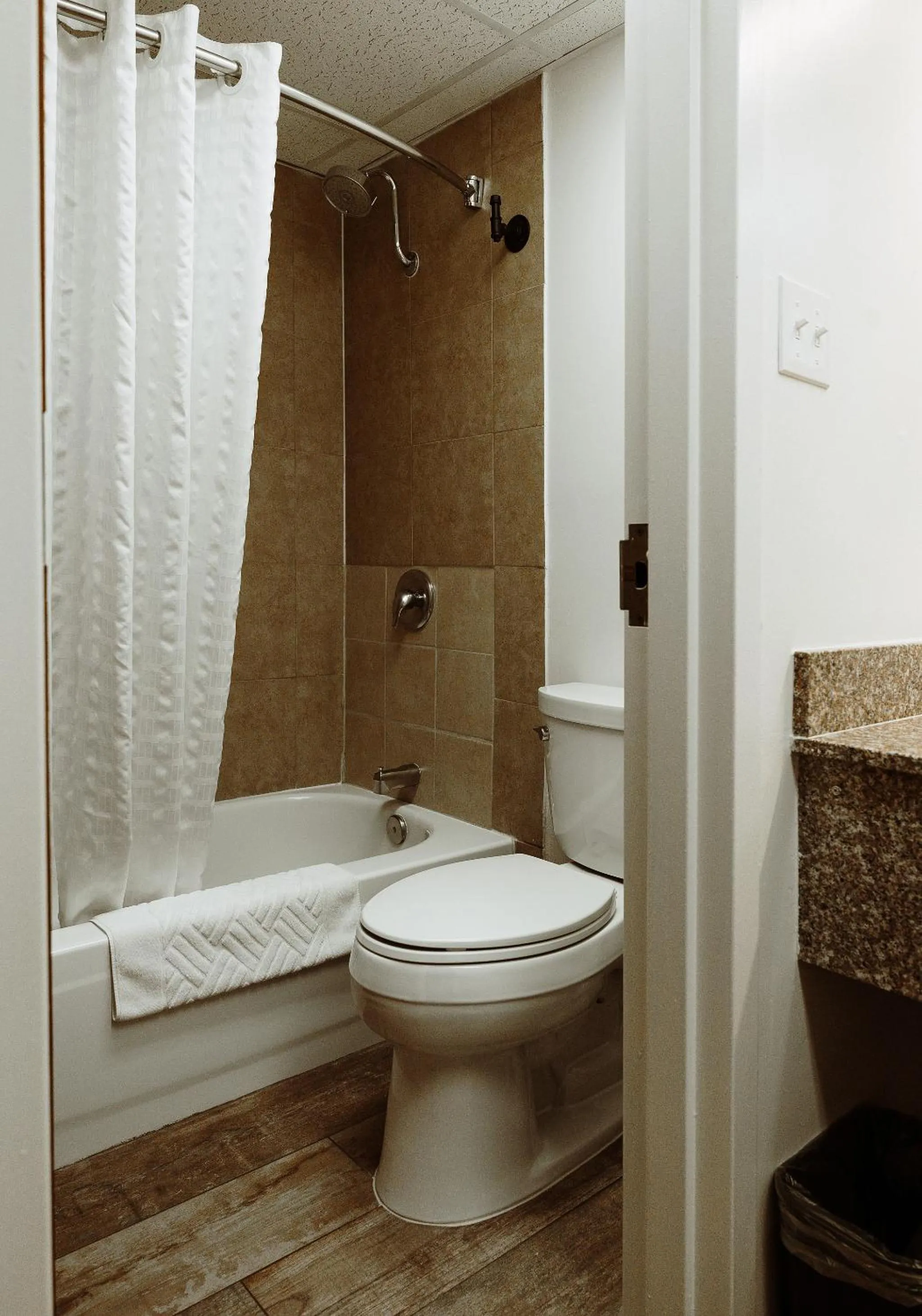 Bathroom in Taos Valley Lodge