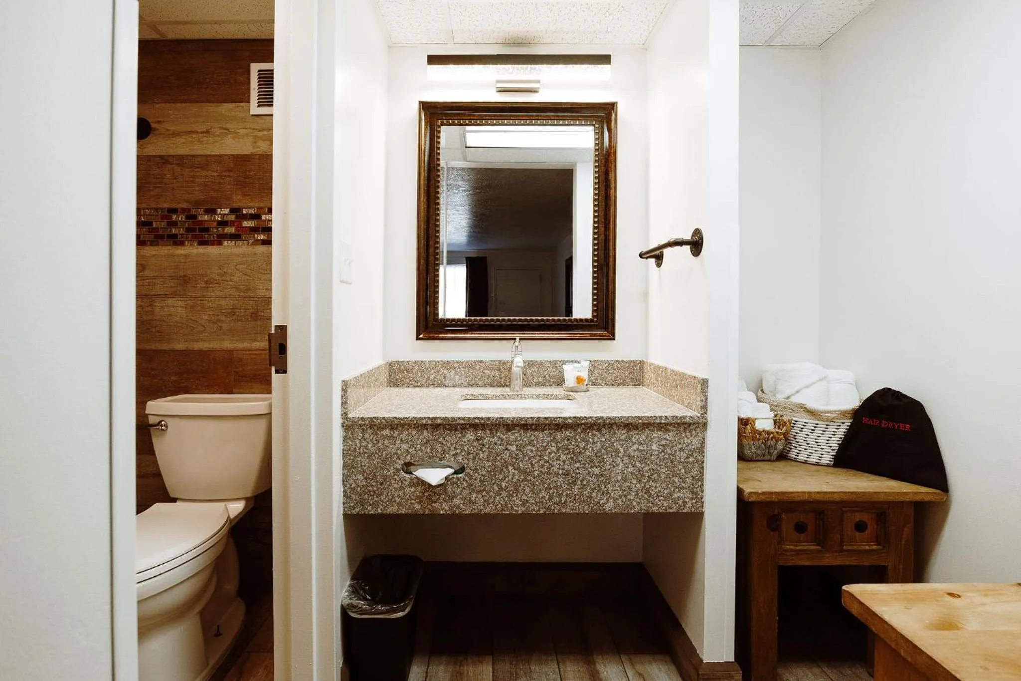 Bathroom in Taos Valley Lodge