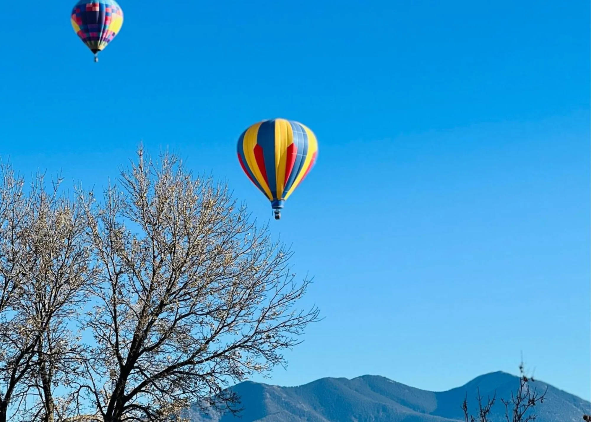 Mountain view in Taos Valley Lodge