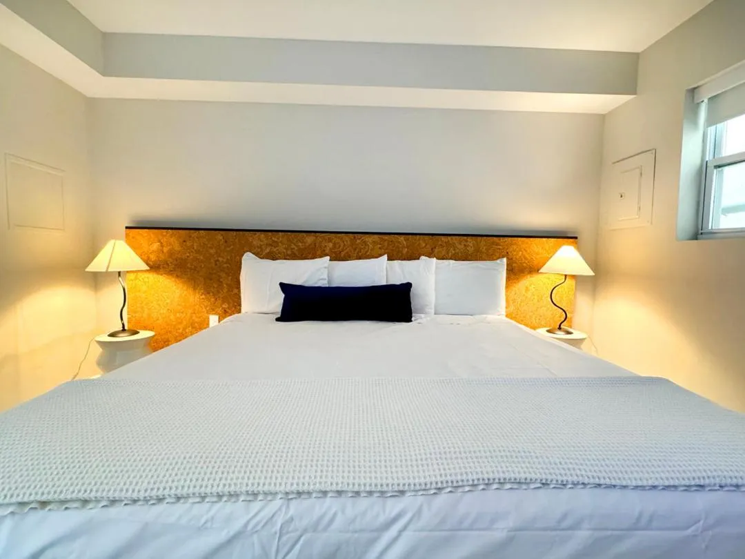 Bed in Coliseum Ocean Resort