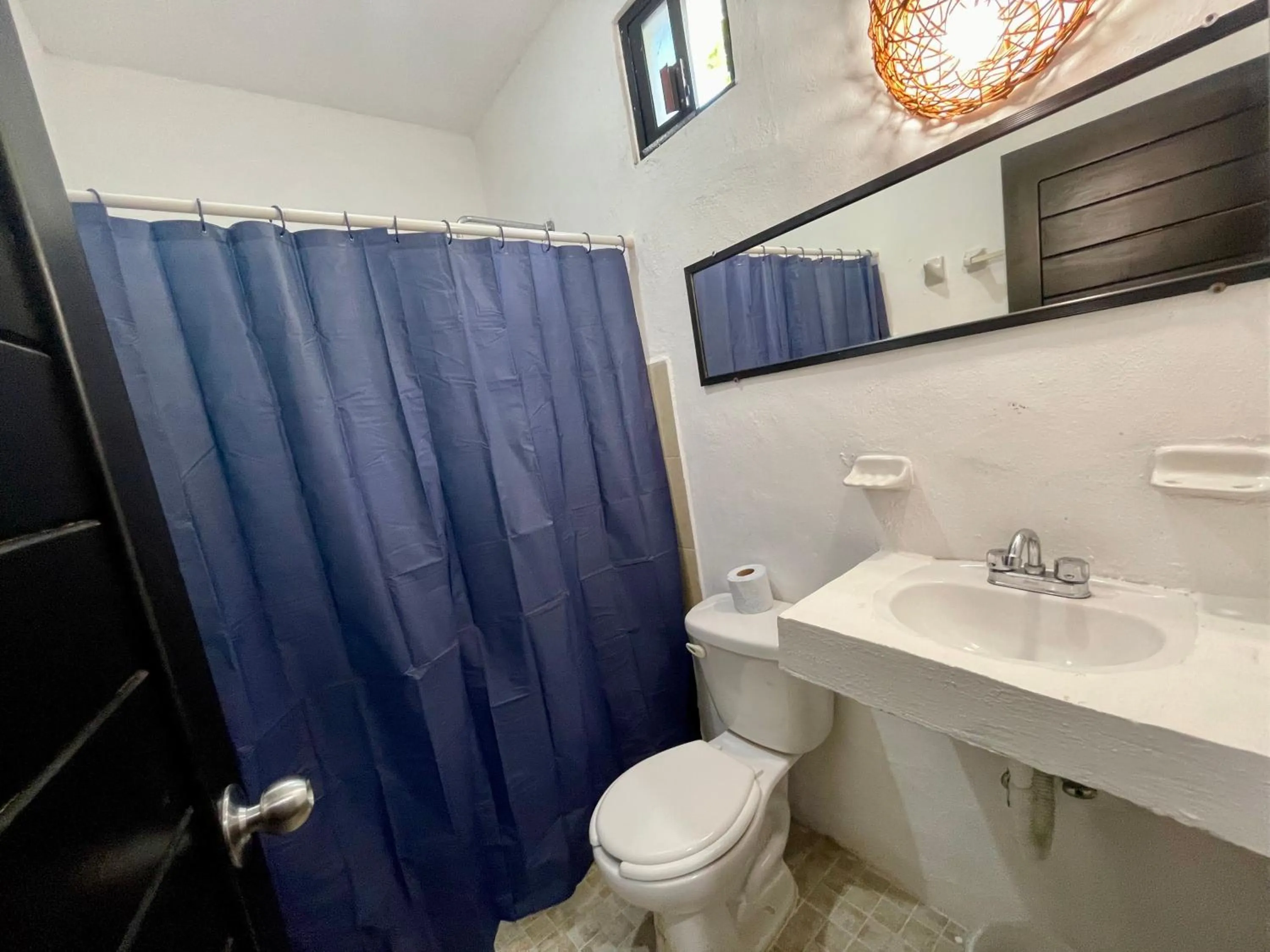 Bathroom in Hotel AKBAL Holbox