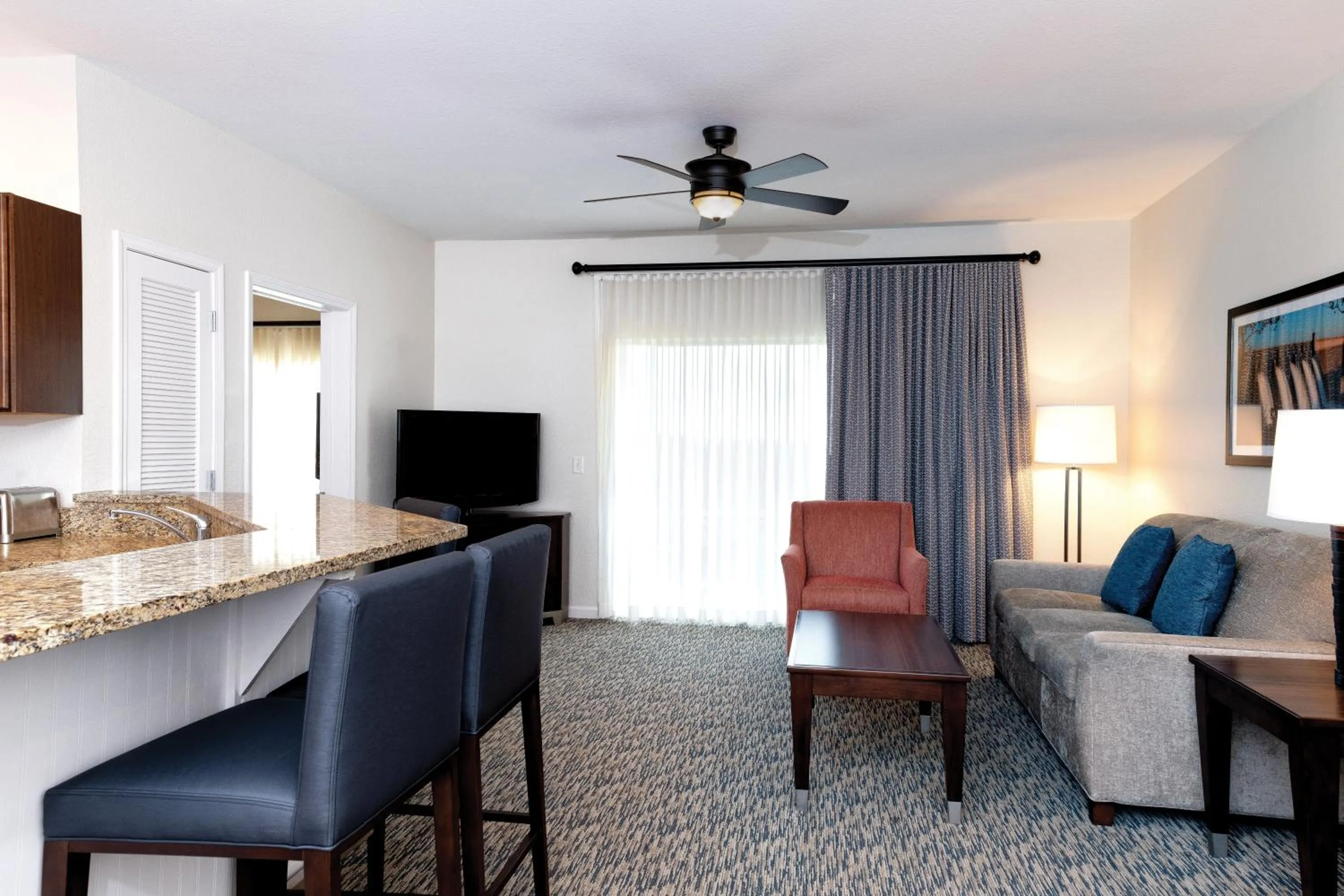 Living room in Club Wyndham Mountain Vista