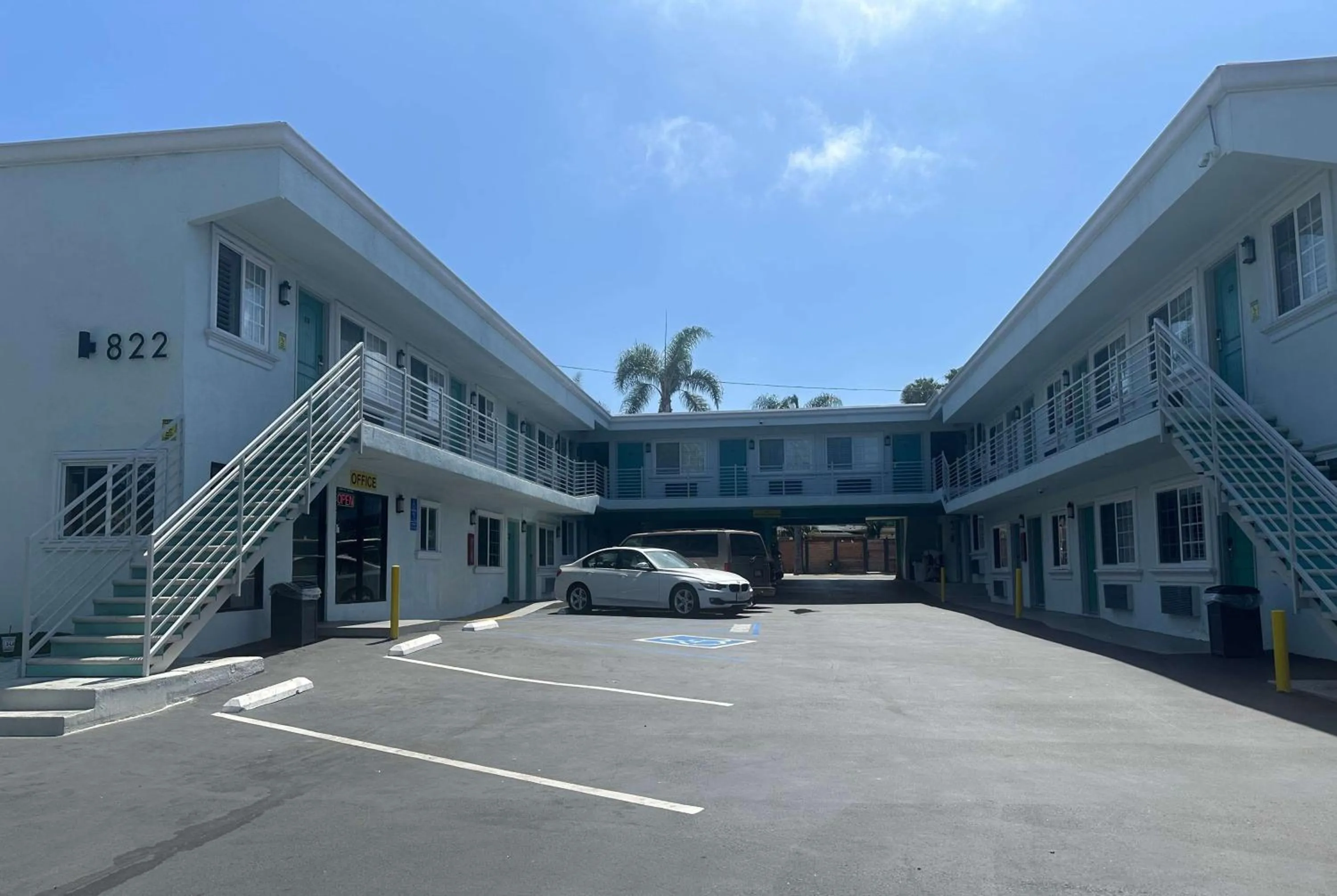 Property building in Super 8 by Wyndham Oceanside Downtown