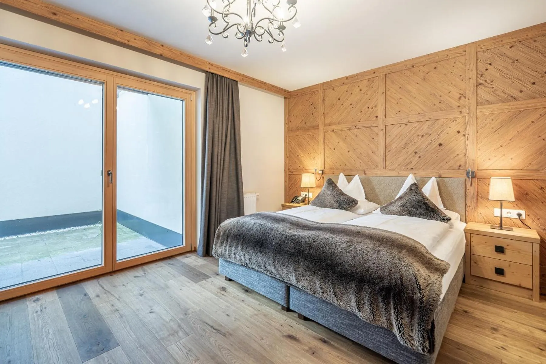 Bedroom, Bed in Gletscherblick- serviced apartments