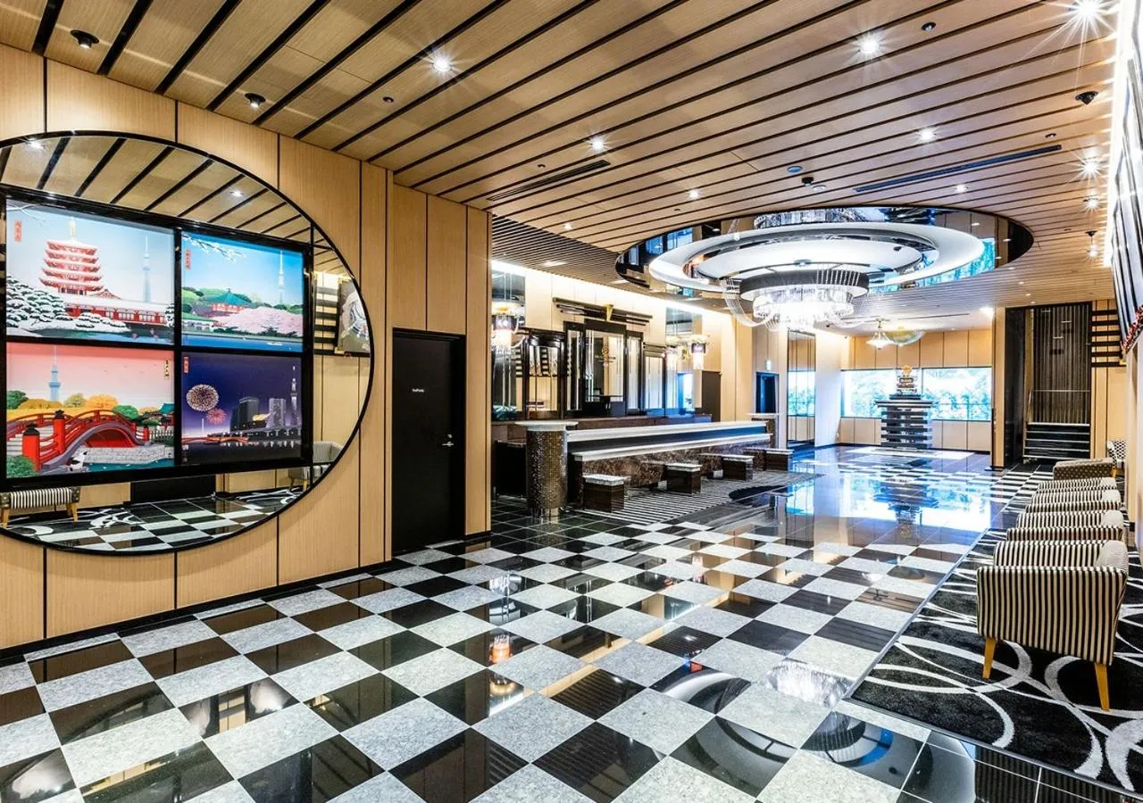 Lobby or reception in APA Hotel & Resort Ryogoku Ekimae Tower