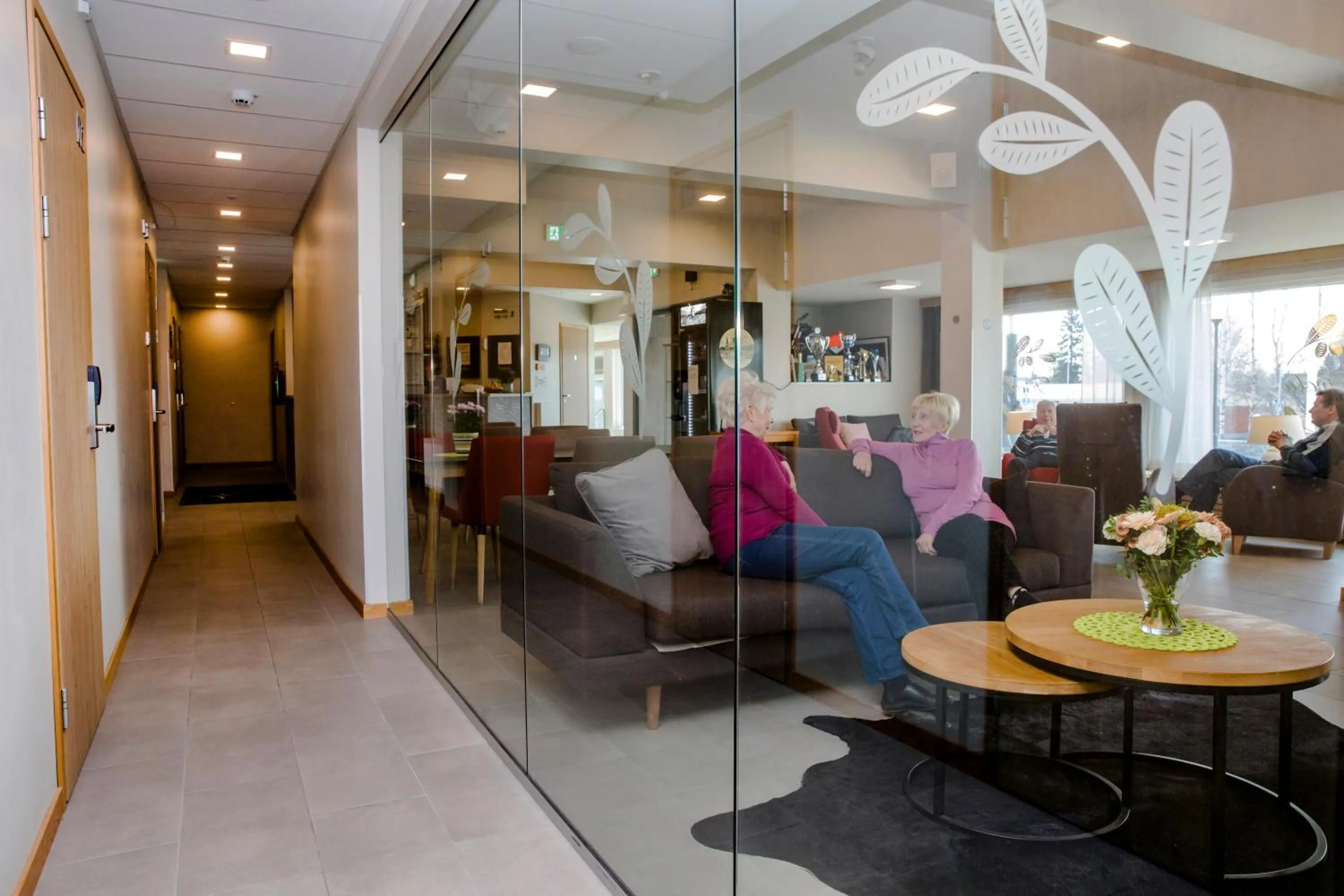 Lobby or reception in HOSTEL TOIVOLA