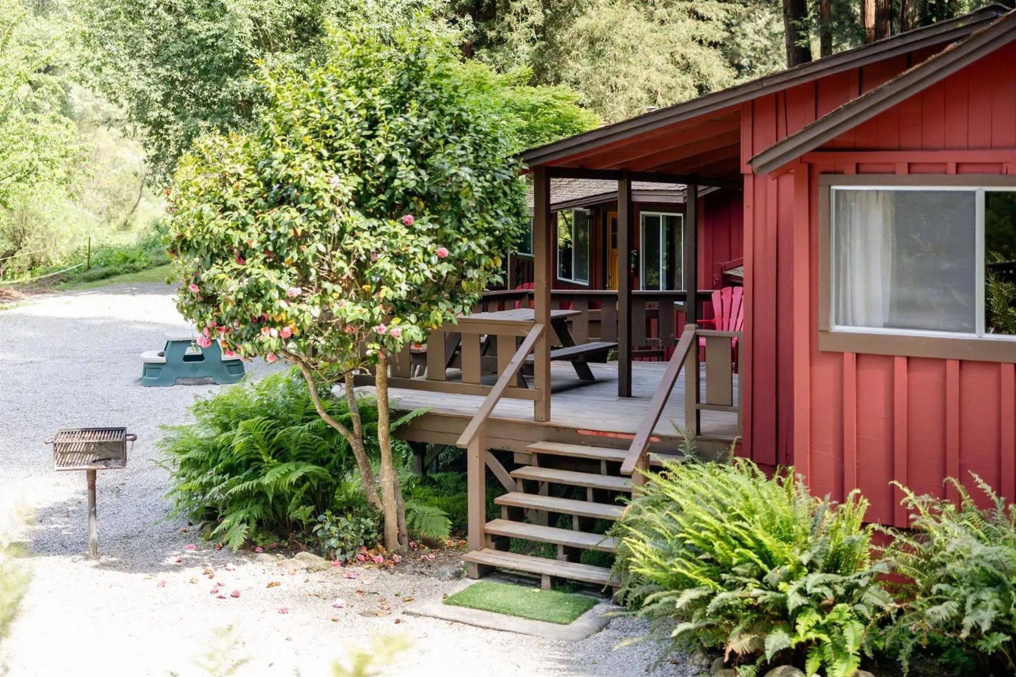 Patio in Fern River Resort