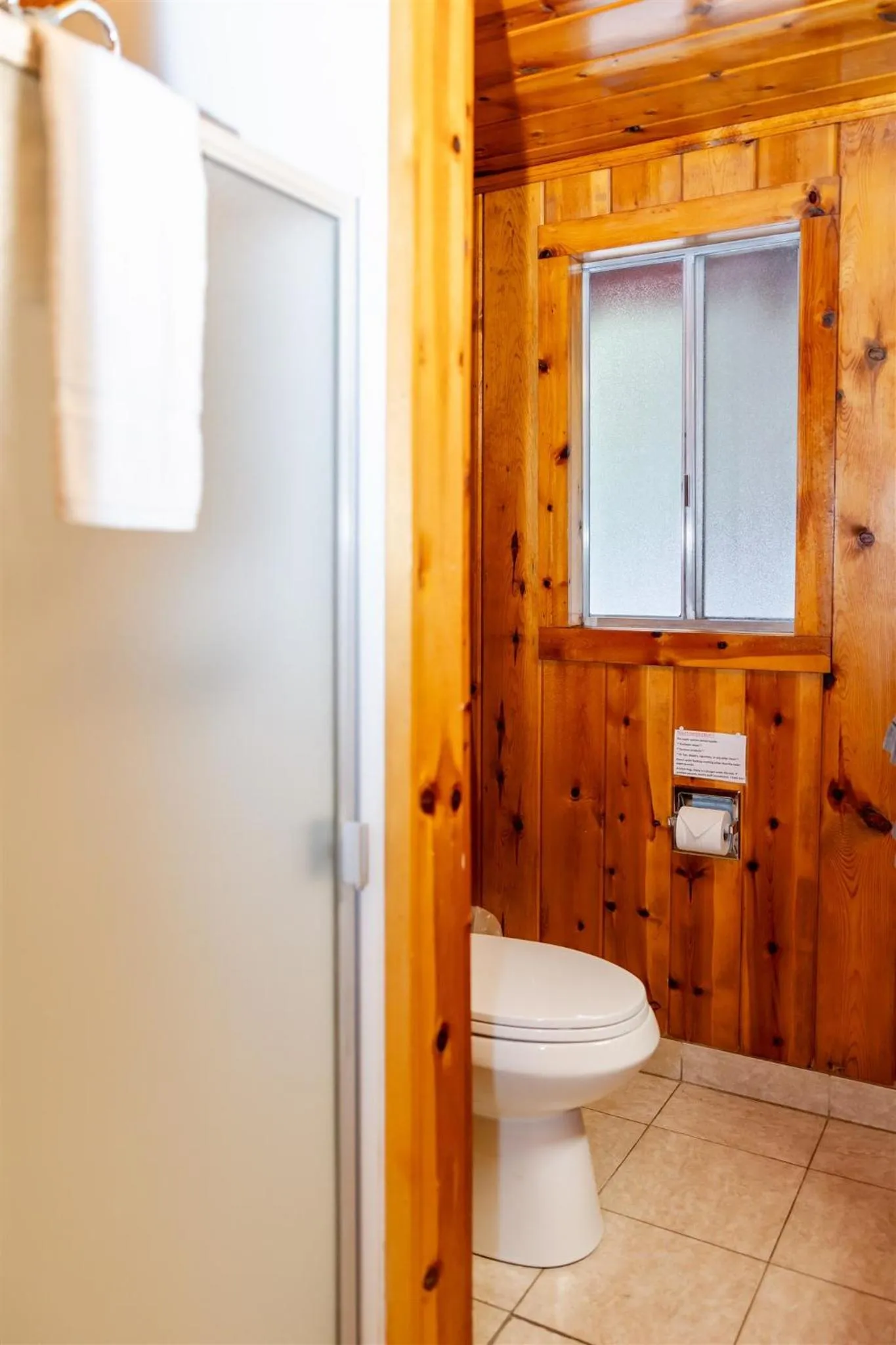 Shower in Fern River Resort