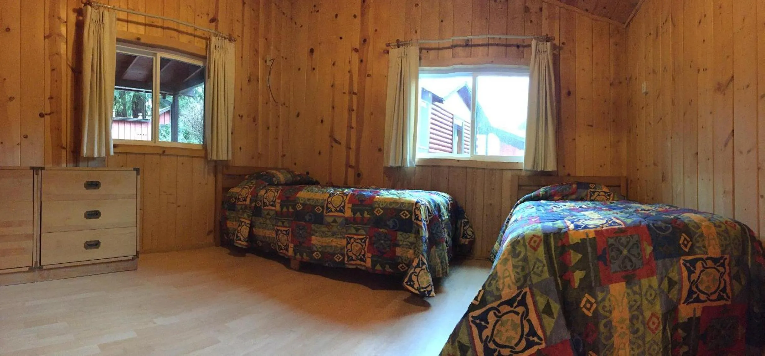 Bed in Fern River Resort