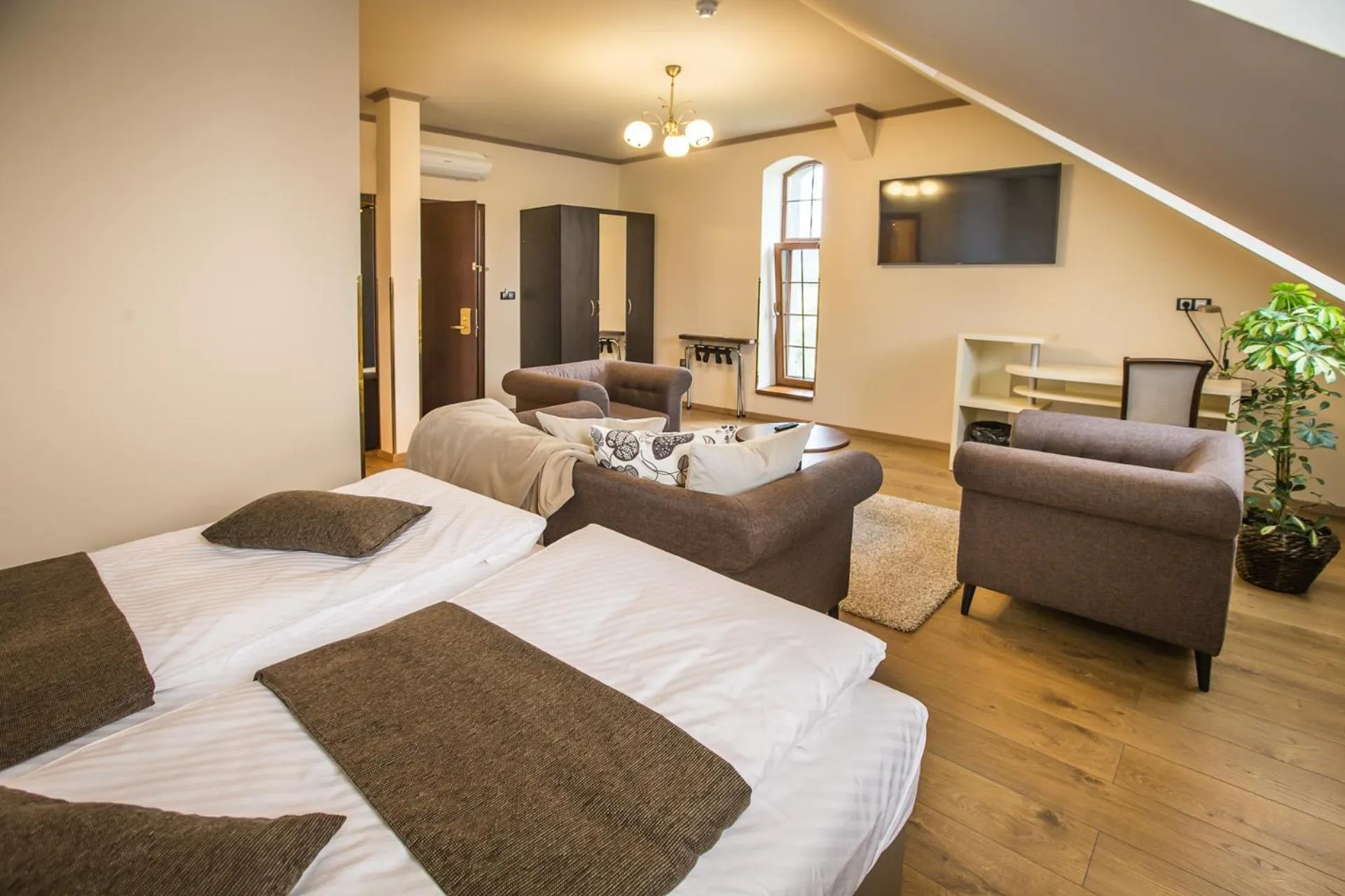 Photo of the whole room, Bed in Pension Kokel