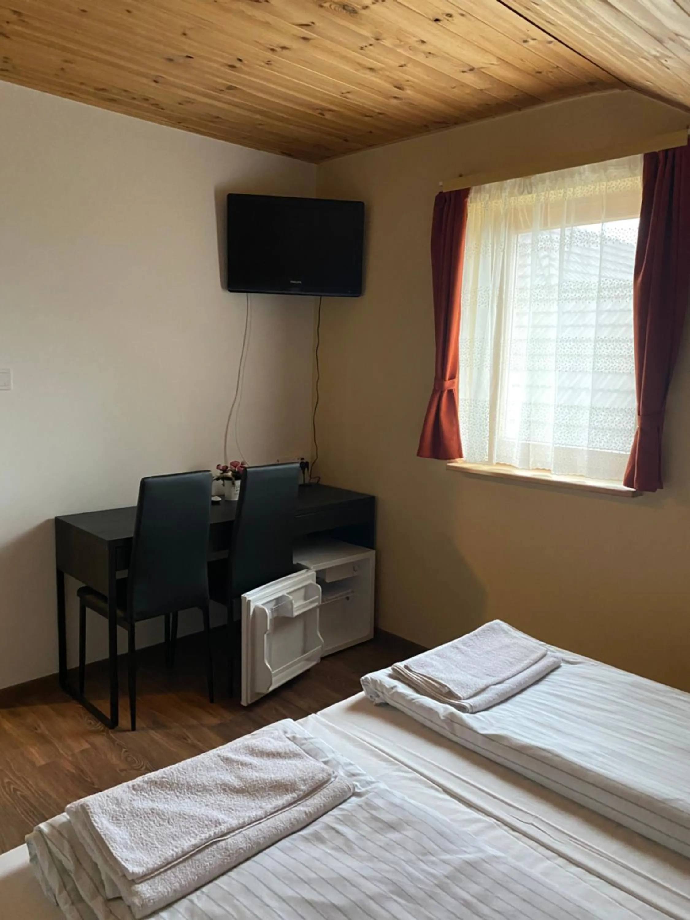 Bed in Kamarás Klastrom House