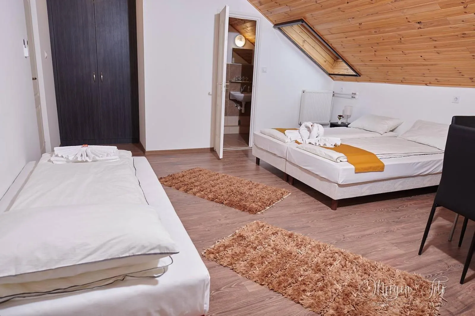 Bed in Kamarás Klastrom House