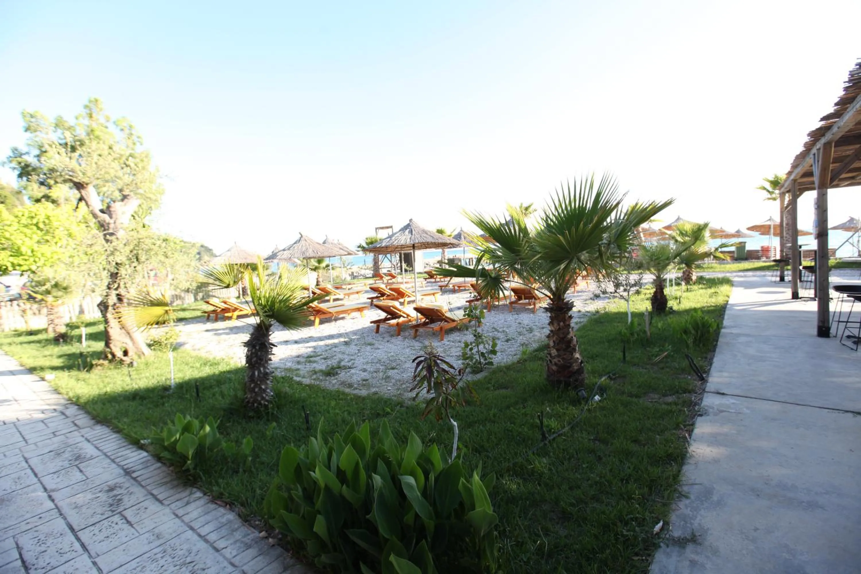 Garden in Bunec Beach Resort