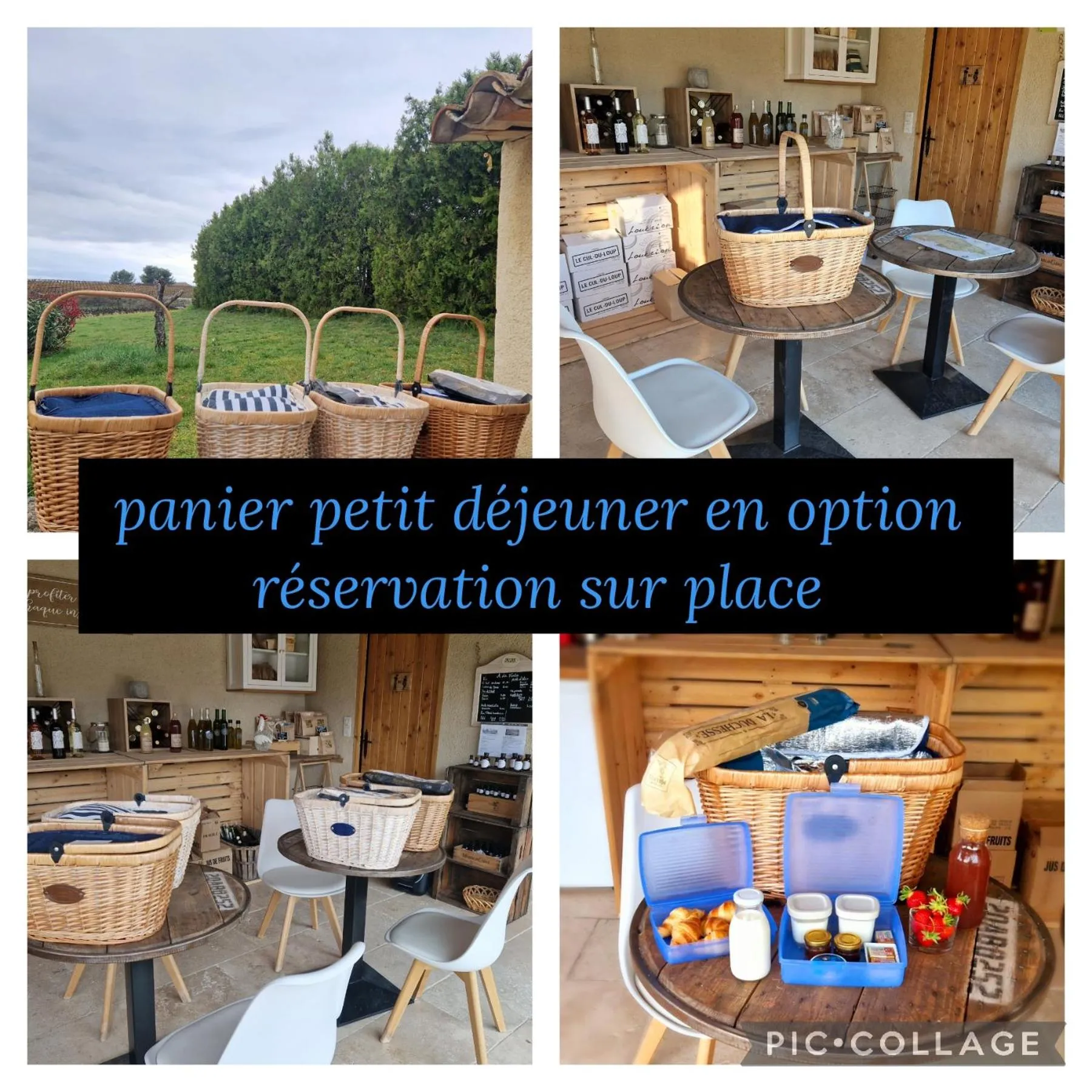 Breakfast in Locations insolites "vie en plein air" cabane et tipi Bastide Bellugue maison d'hôtes reseau Bienvenue à la ferme à 3 mn de lourmarin