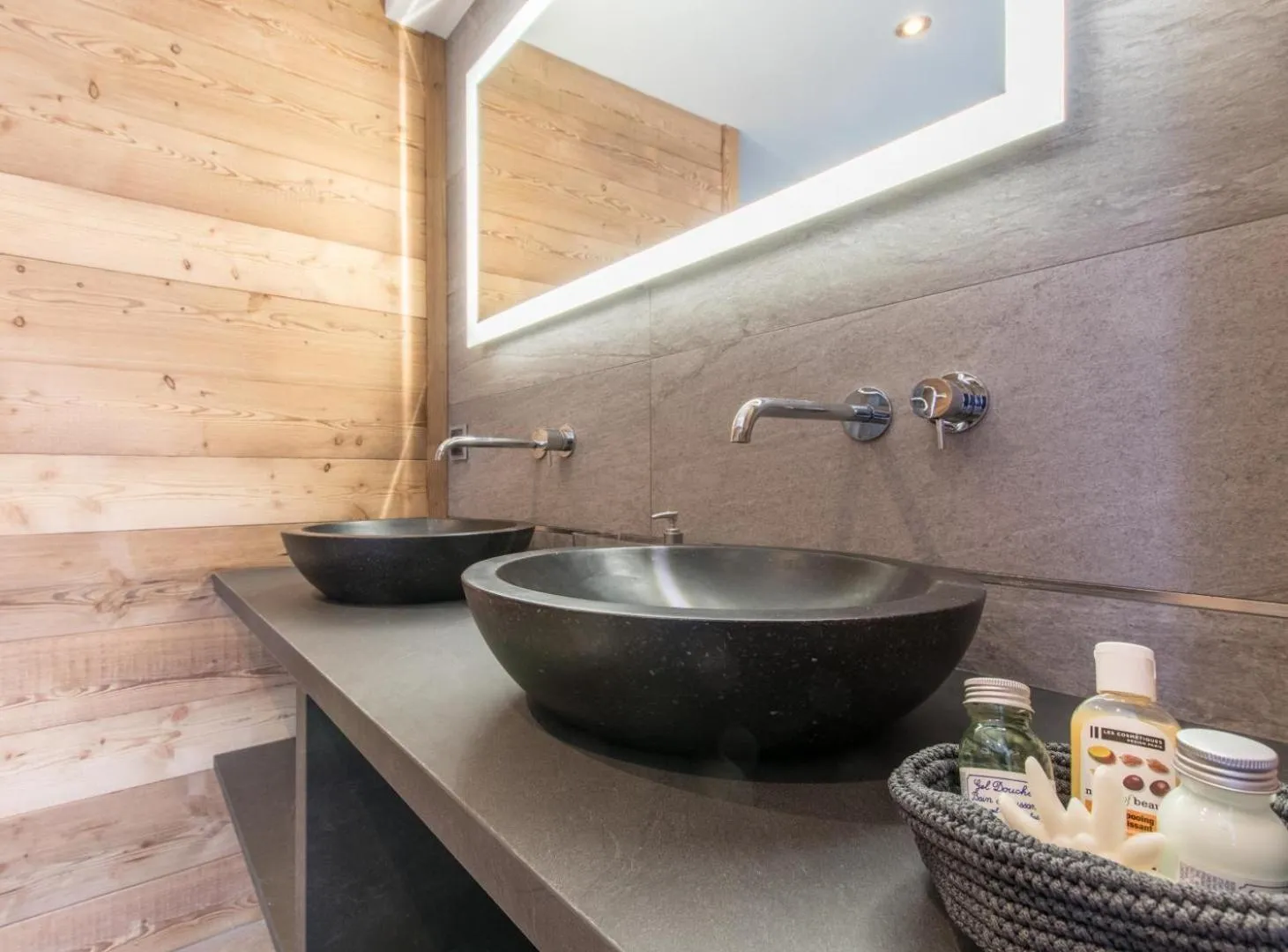 Bathroom in chalet des grands bois