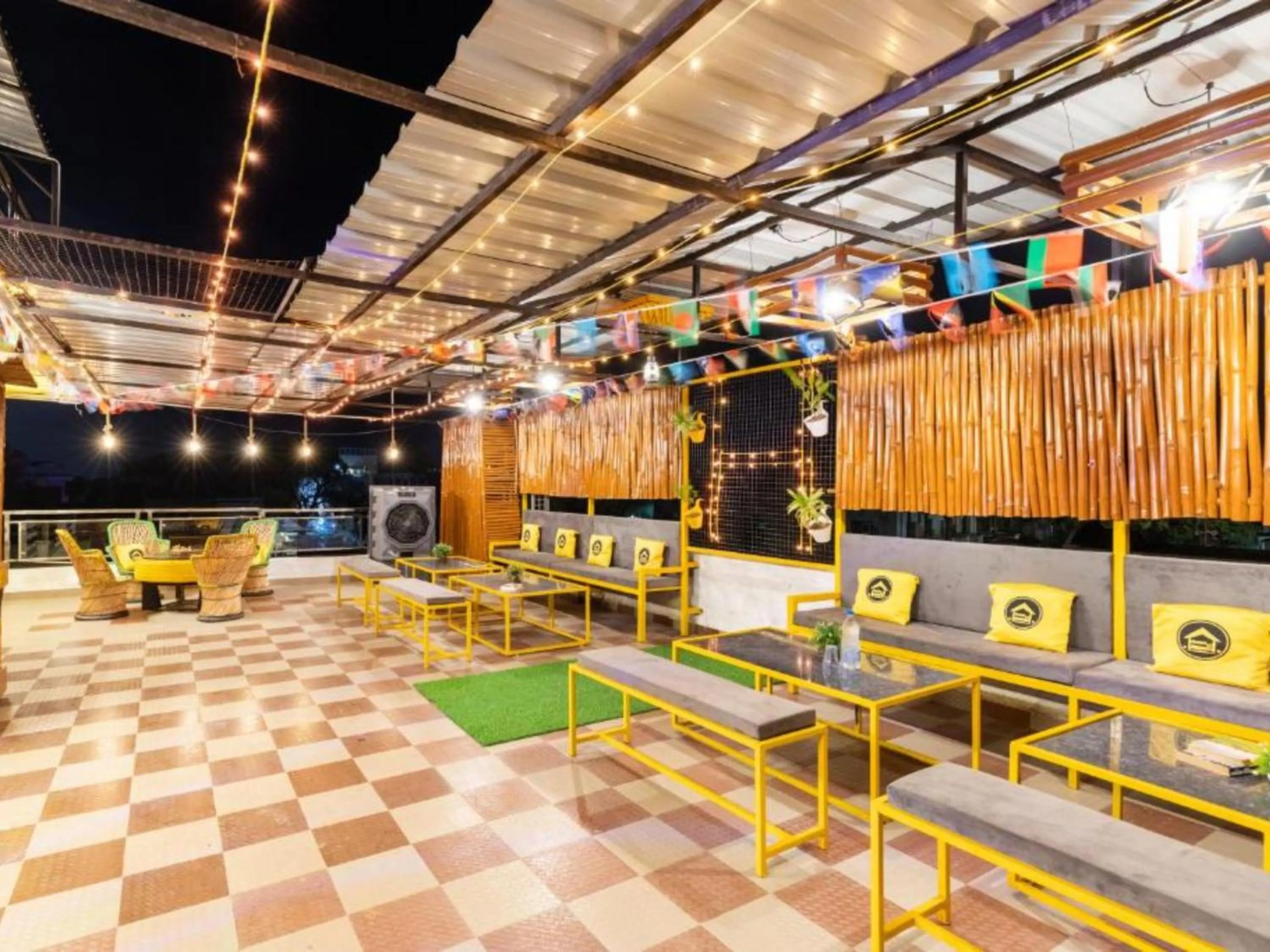 Balcony/Terrace in The Hosteller Agra