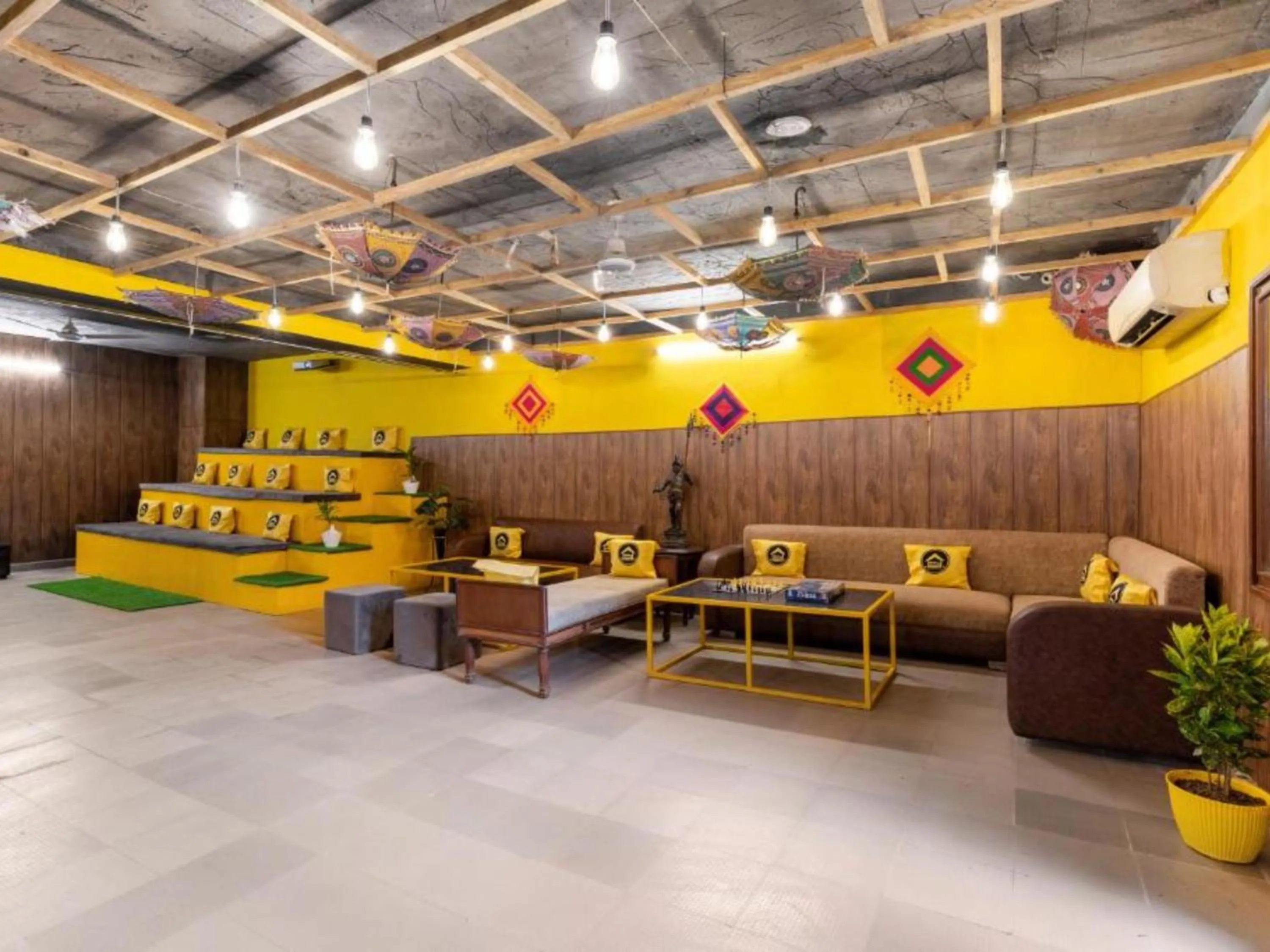 Balcony/Terrace in The Hosteller Agra