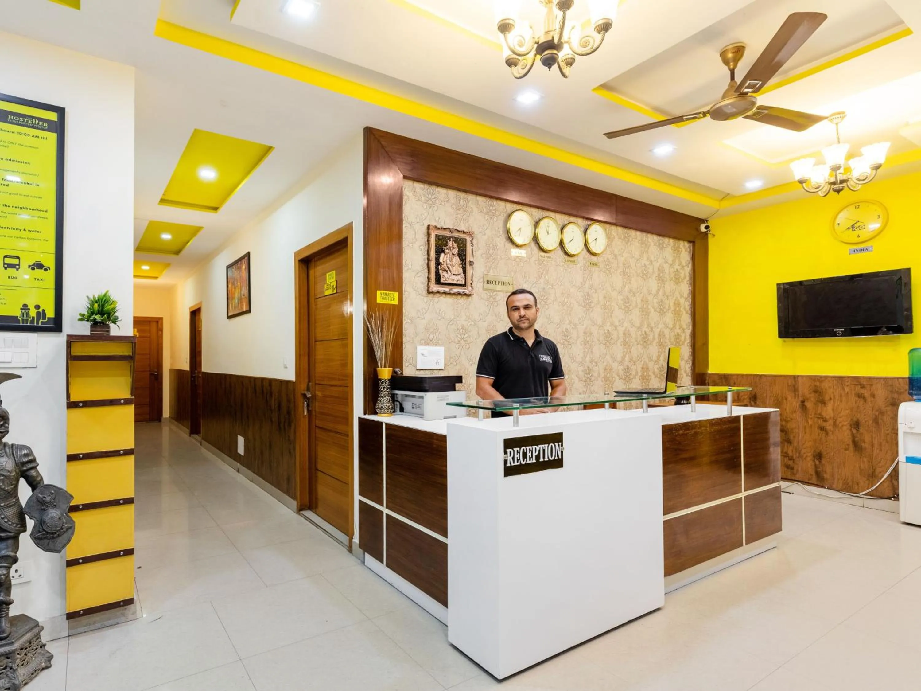 TV and multimedia in The Hosteller Agra