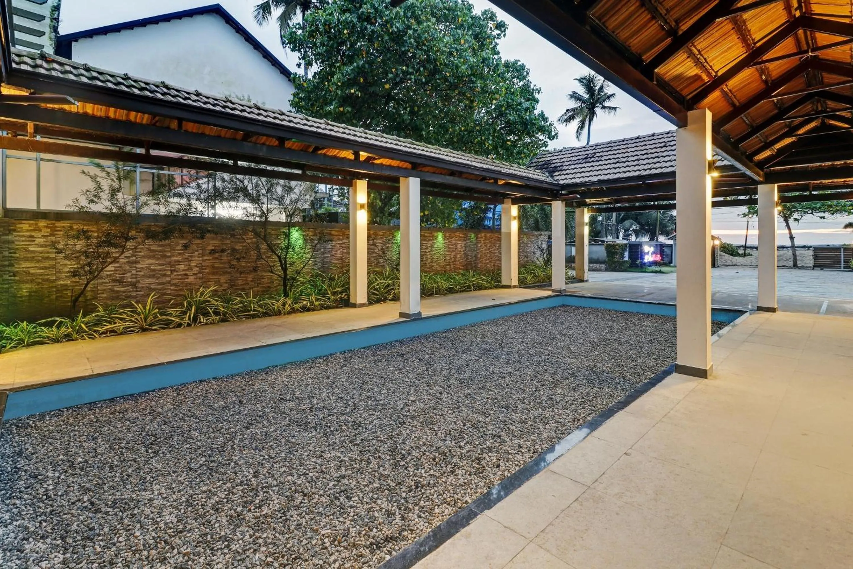 Lobby or reception in Super OAK Edassery's Sealine Villa Stay