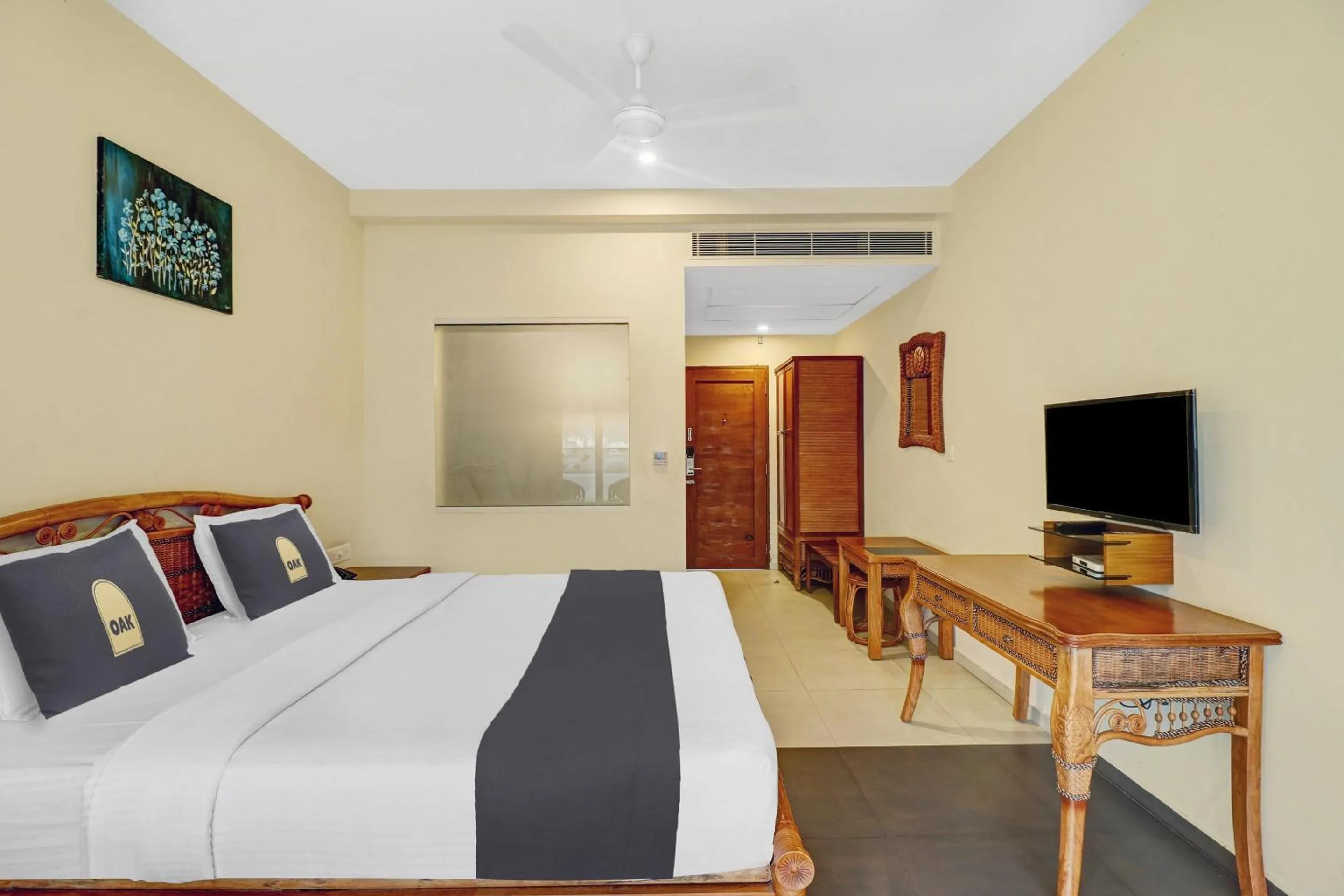 Bedroom, Bed in Super OAK Edassery's Sealine Villa Stay