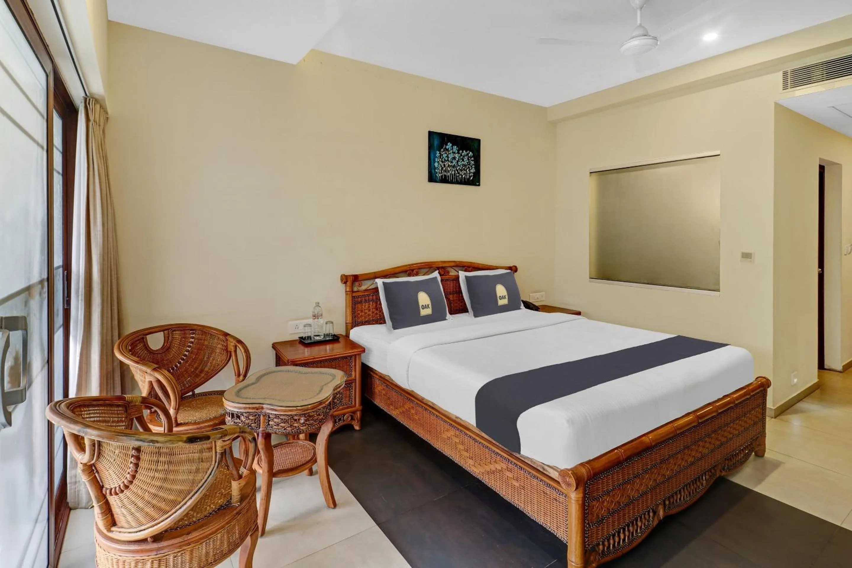 Bedroom, Bed in Super OAK Edassery's Sealine Villa Stay