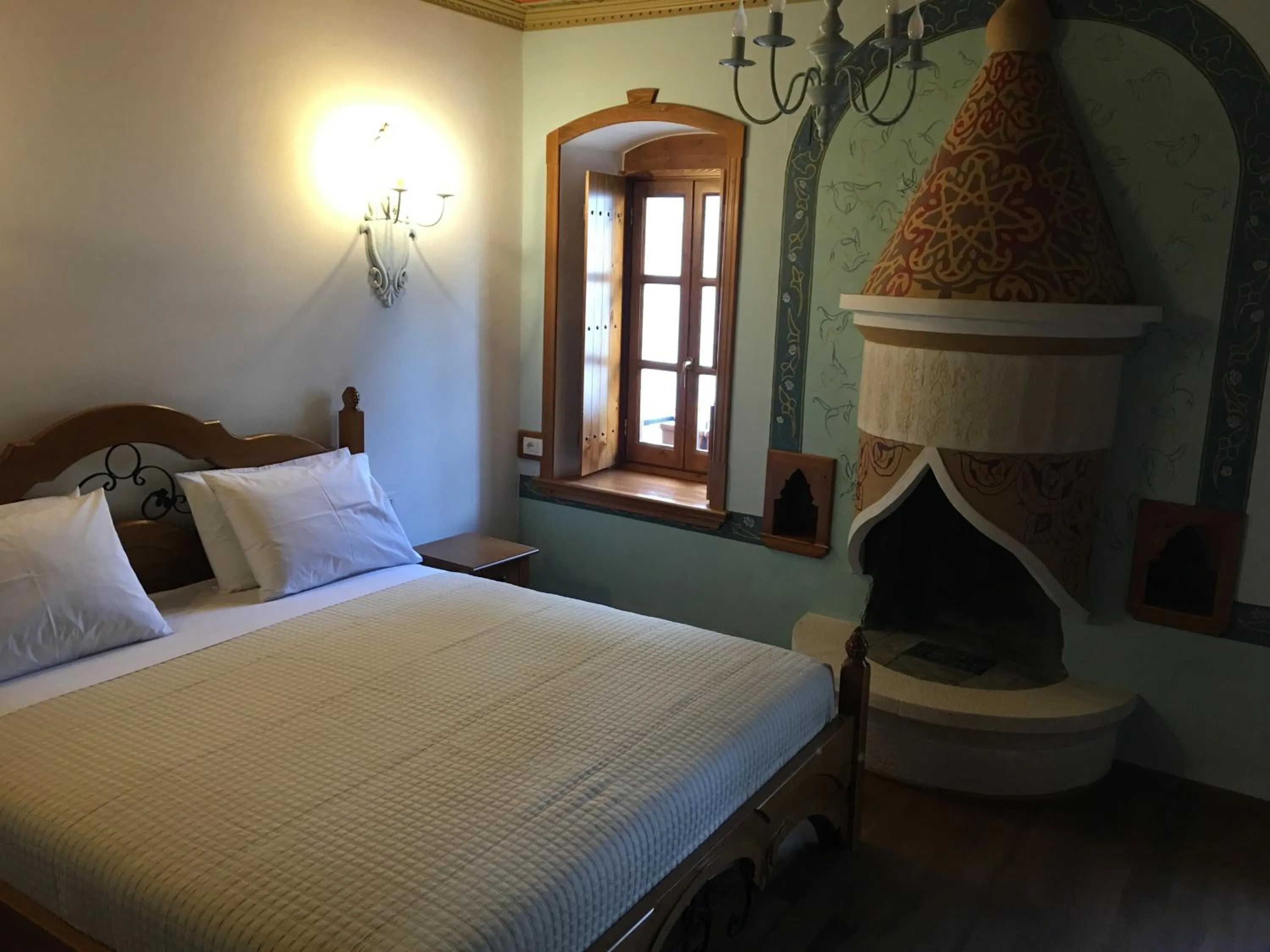 Balcony/Terrace, Bed in Argjiro Traditional