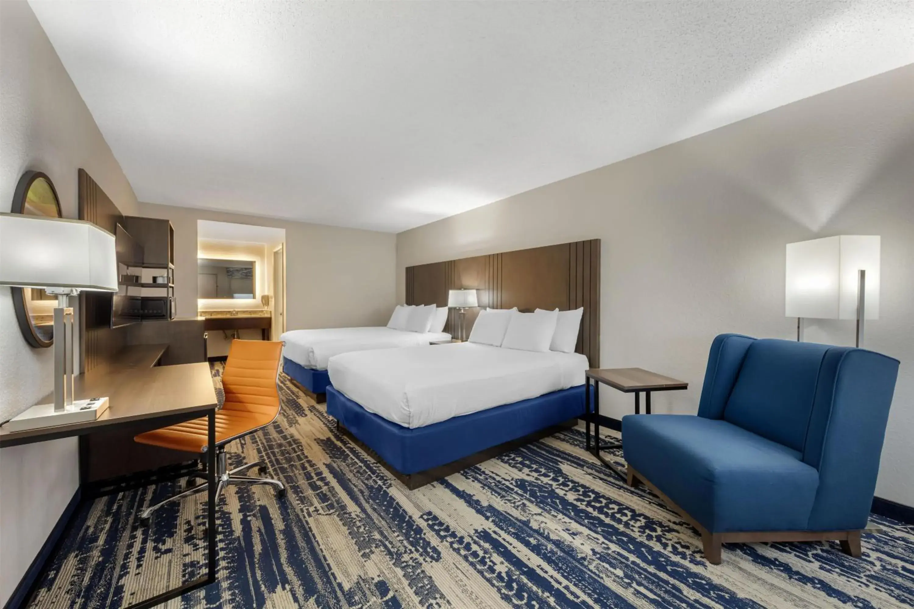 Queen Room with Two Queen Beds - Non-Smoking in Best Western of Clewiston Queen Room with Two Queen Beds - Non-Smoking in Best Western of Clewiston