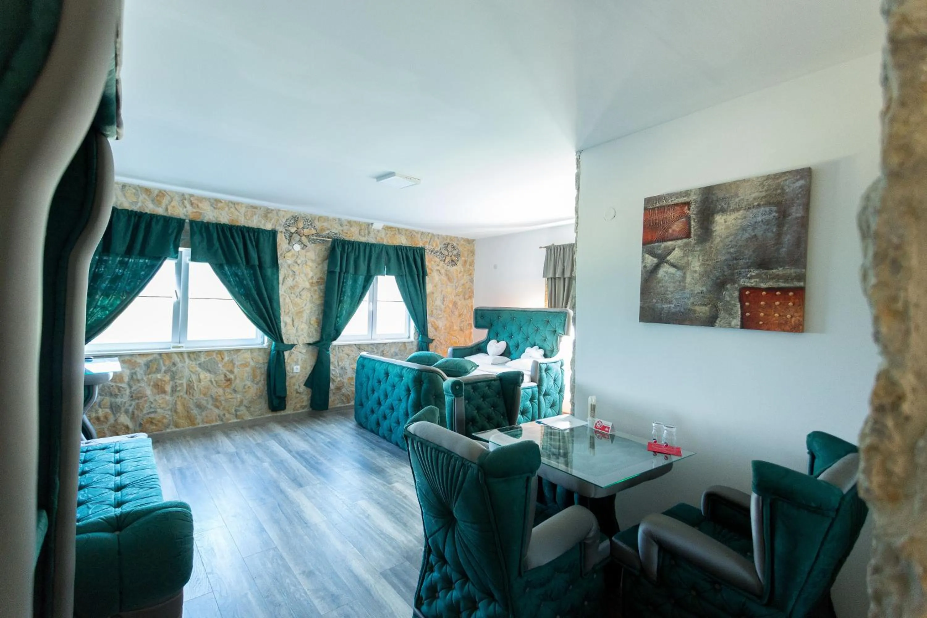 Living room in Bali Mountain resort Montenegro