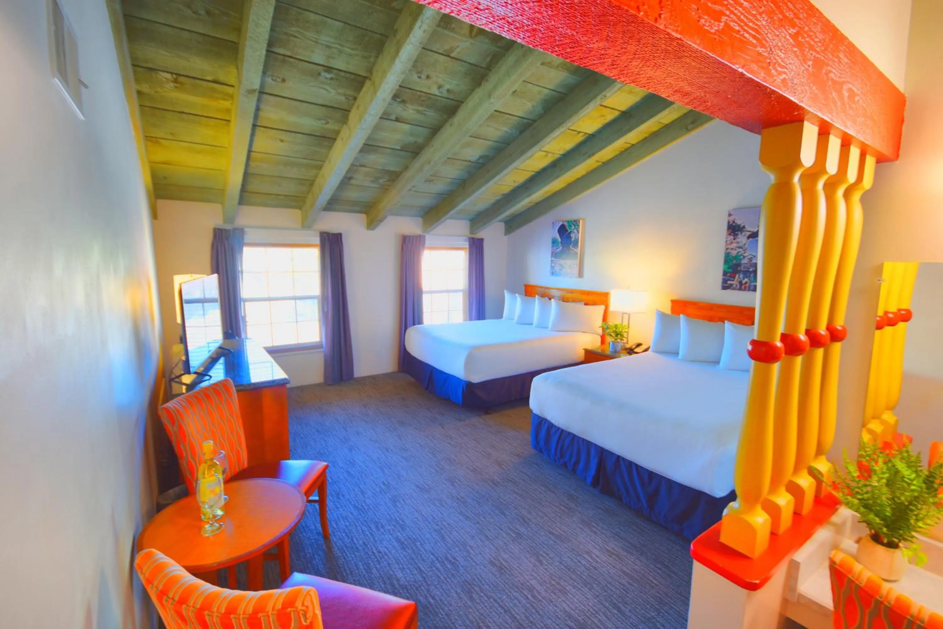 Bed in Royal Copenhagen Inn