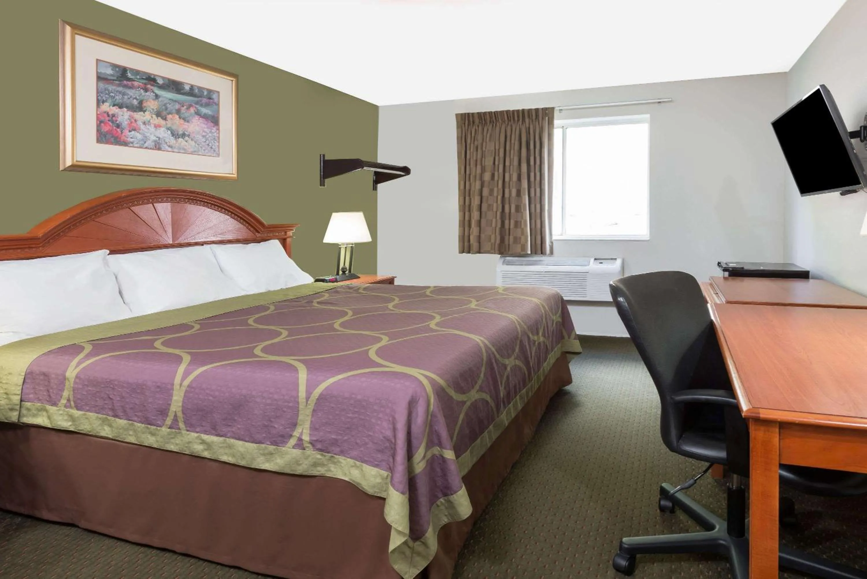 Photo of the whole room, Bed in Super 8 by Wyndham Pittsburgh/Monroeville