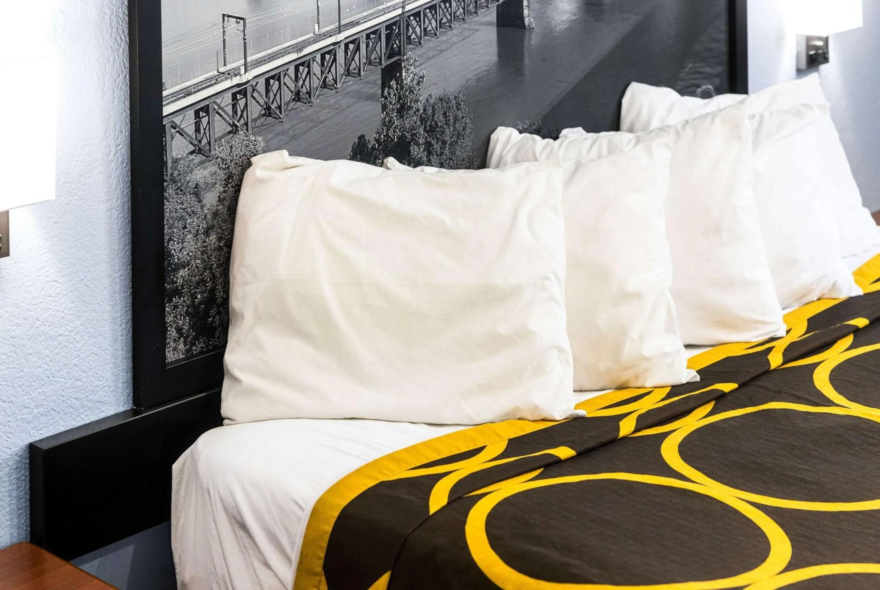 Photo of the whole room, Bed in Super 8 by Wyndham Pittsburgh/Monroeville