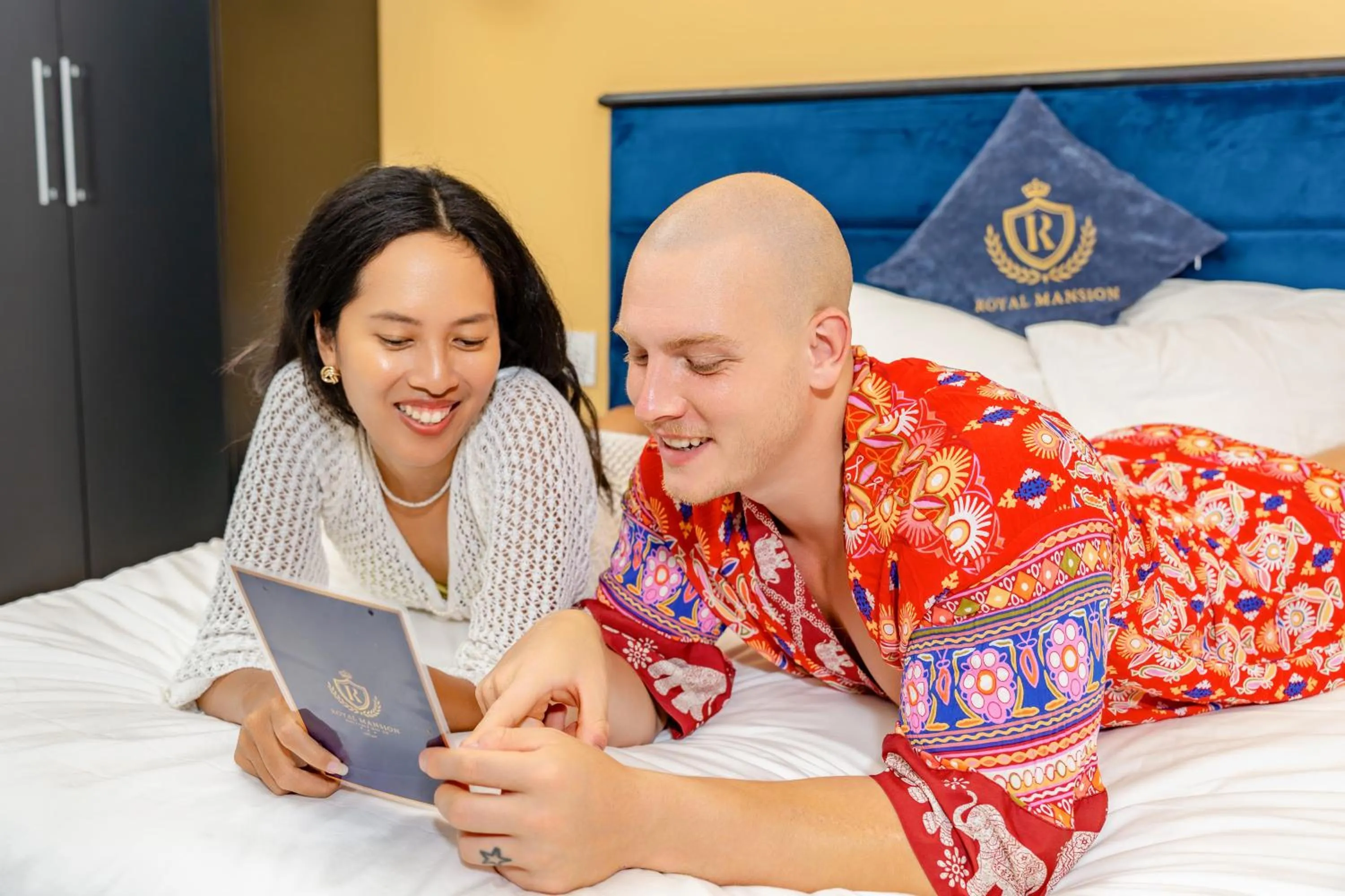 Bed in Royal Mansion Boutique Hoi An