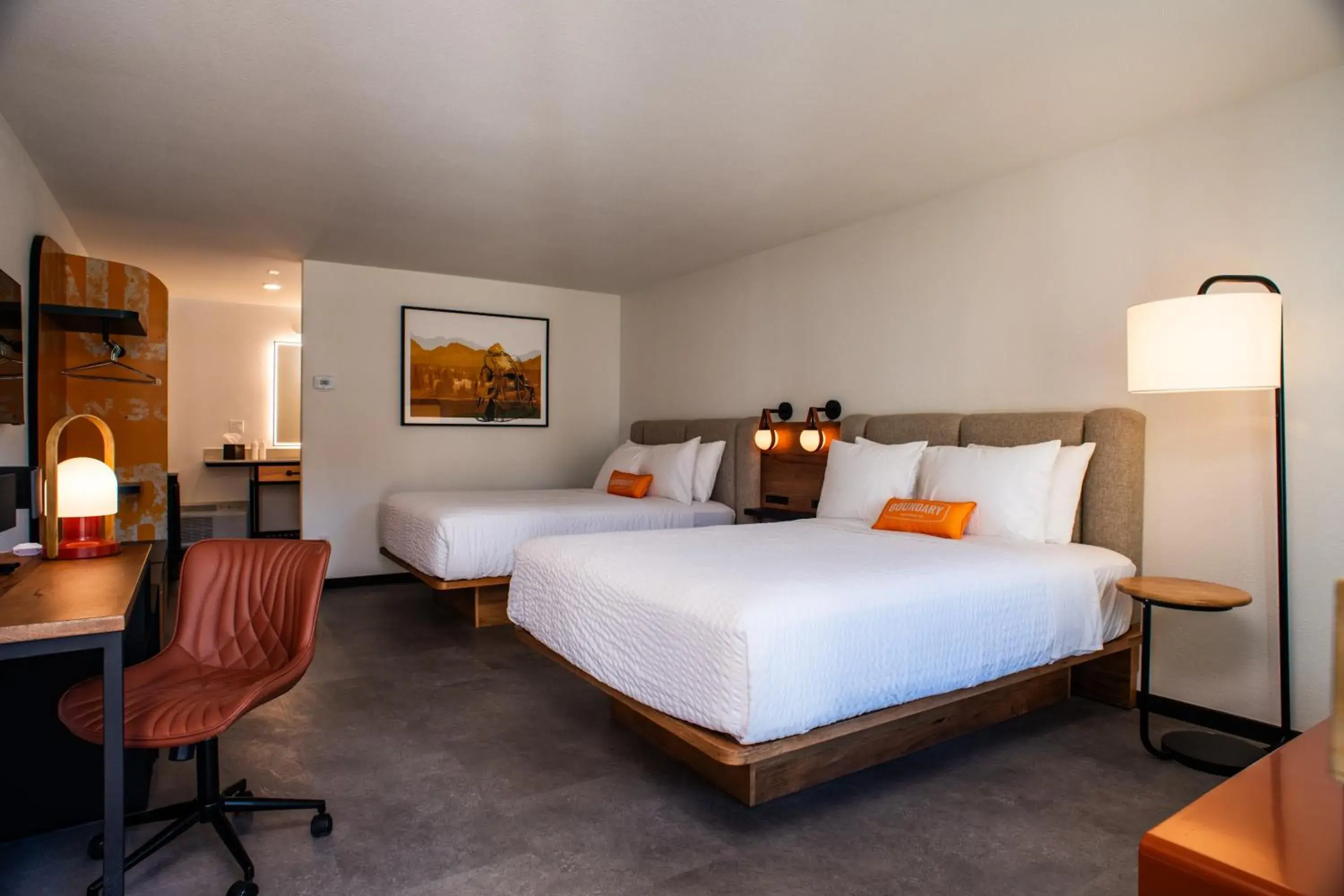 Expedition Double Queen Room in Boundary Hotel By Terra Vi, Durango Expedition Double Queen Room in Boundary Hotel By Terra Vi, Durango