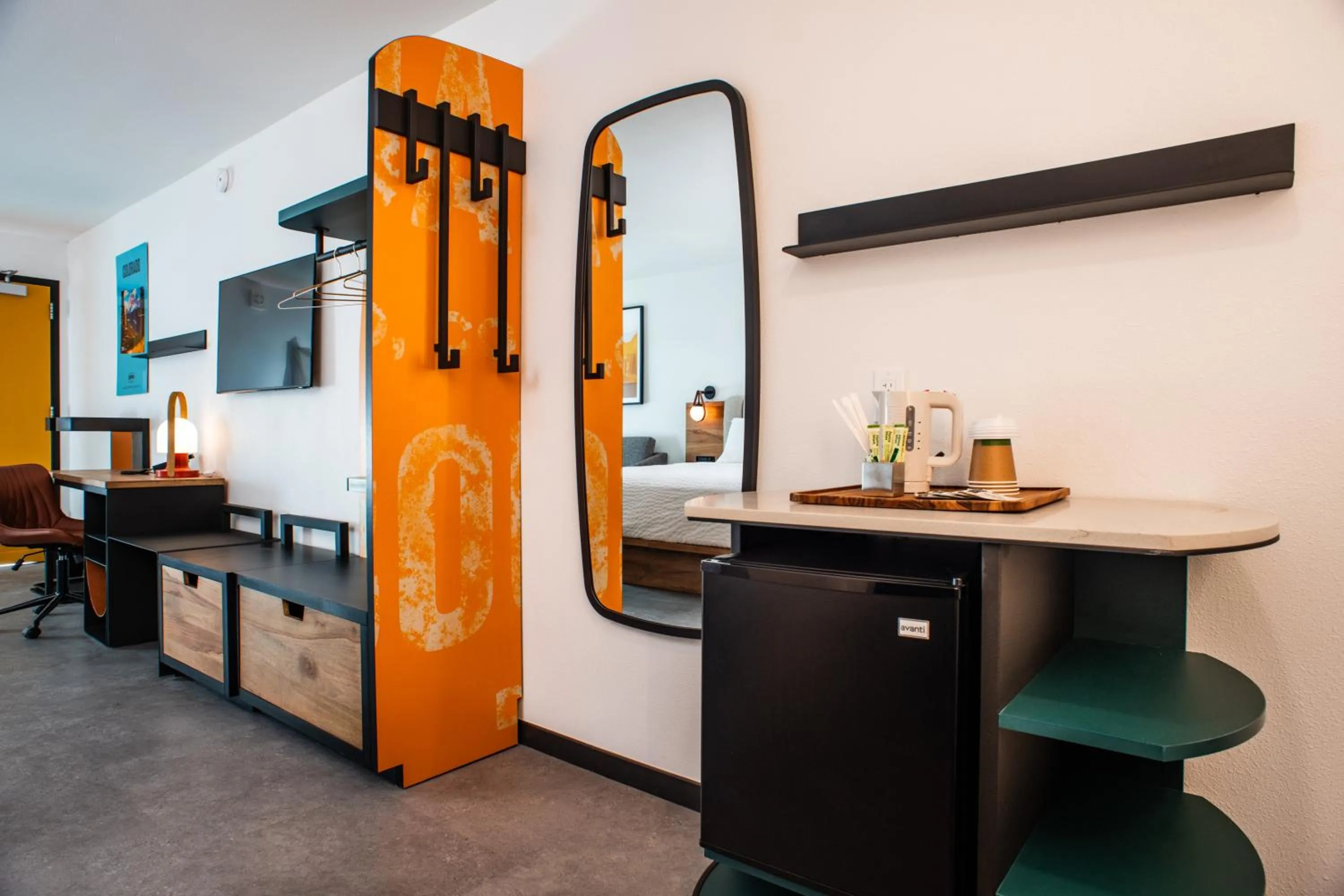 Bedroom in Boundary Hotel By Terra Vi, Durango