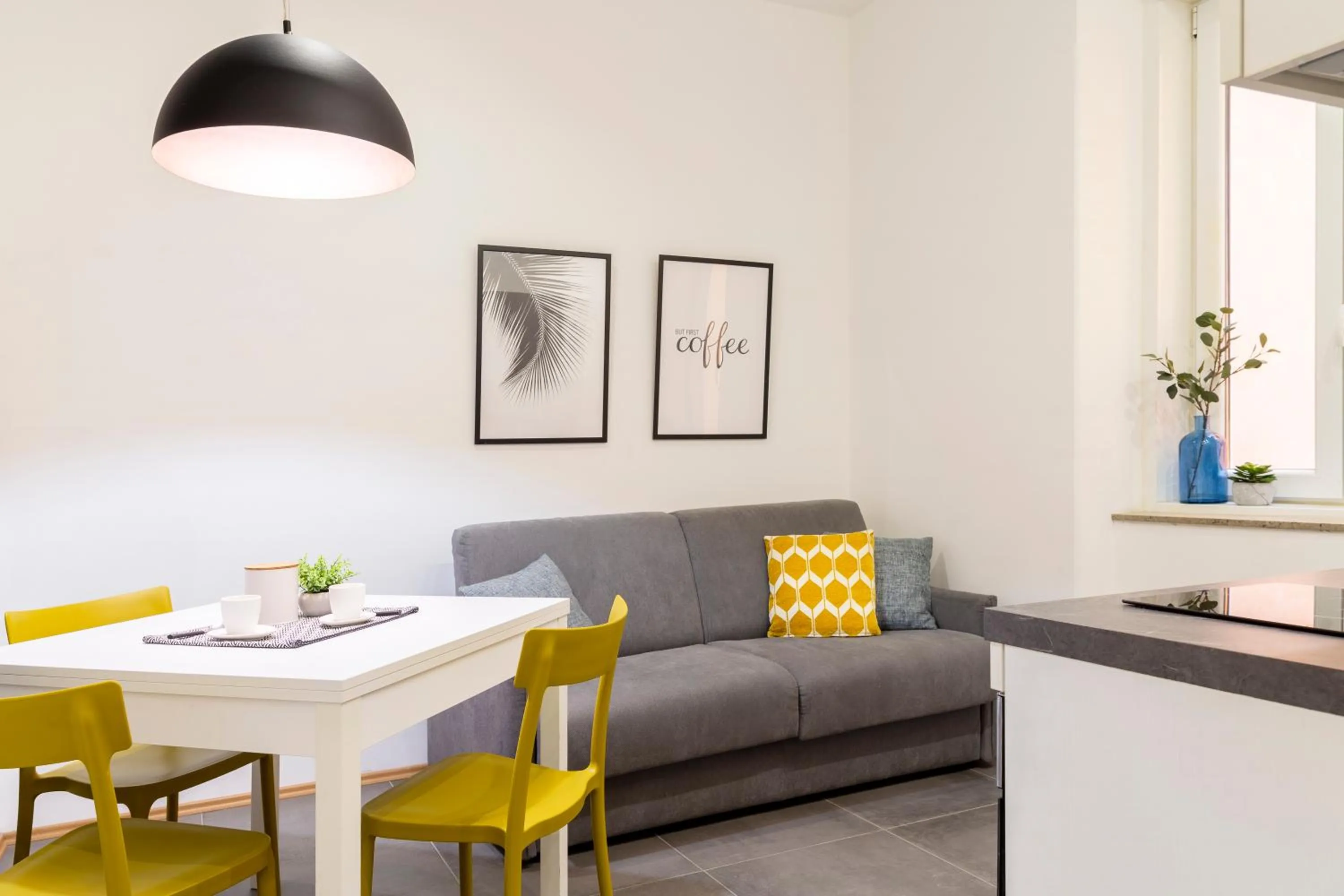 Living room in Elegante appartamento vicino alla stazione - Gold