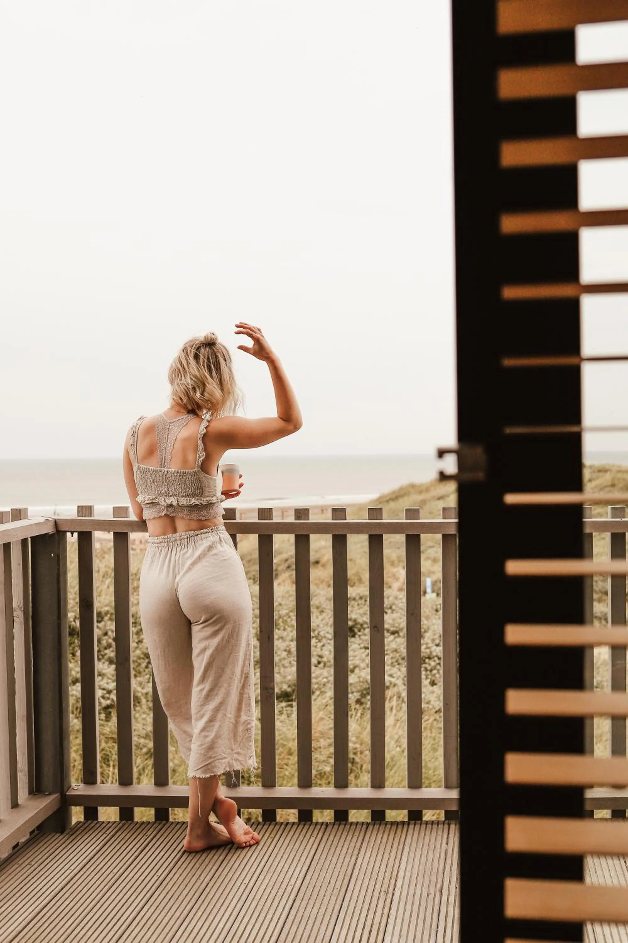 Balcony/Terrace in Strandhotel Zoomers