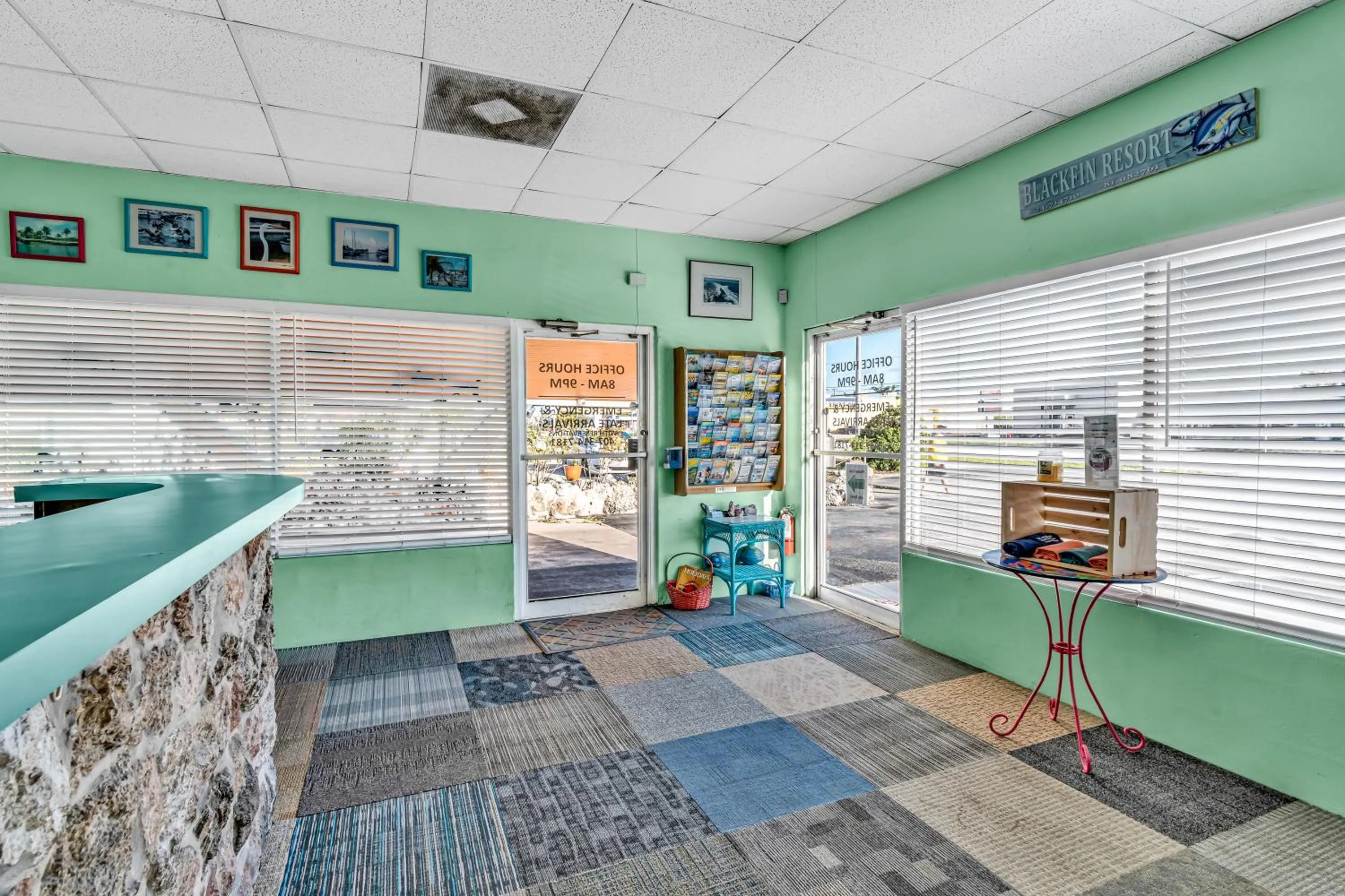 Property building in Blackfin Resort and Marina