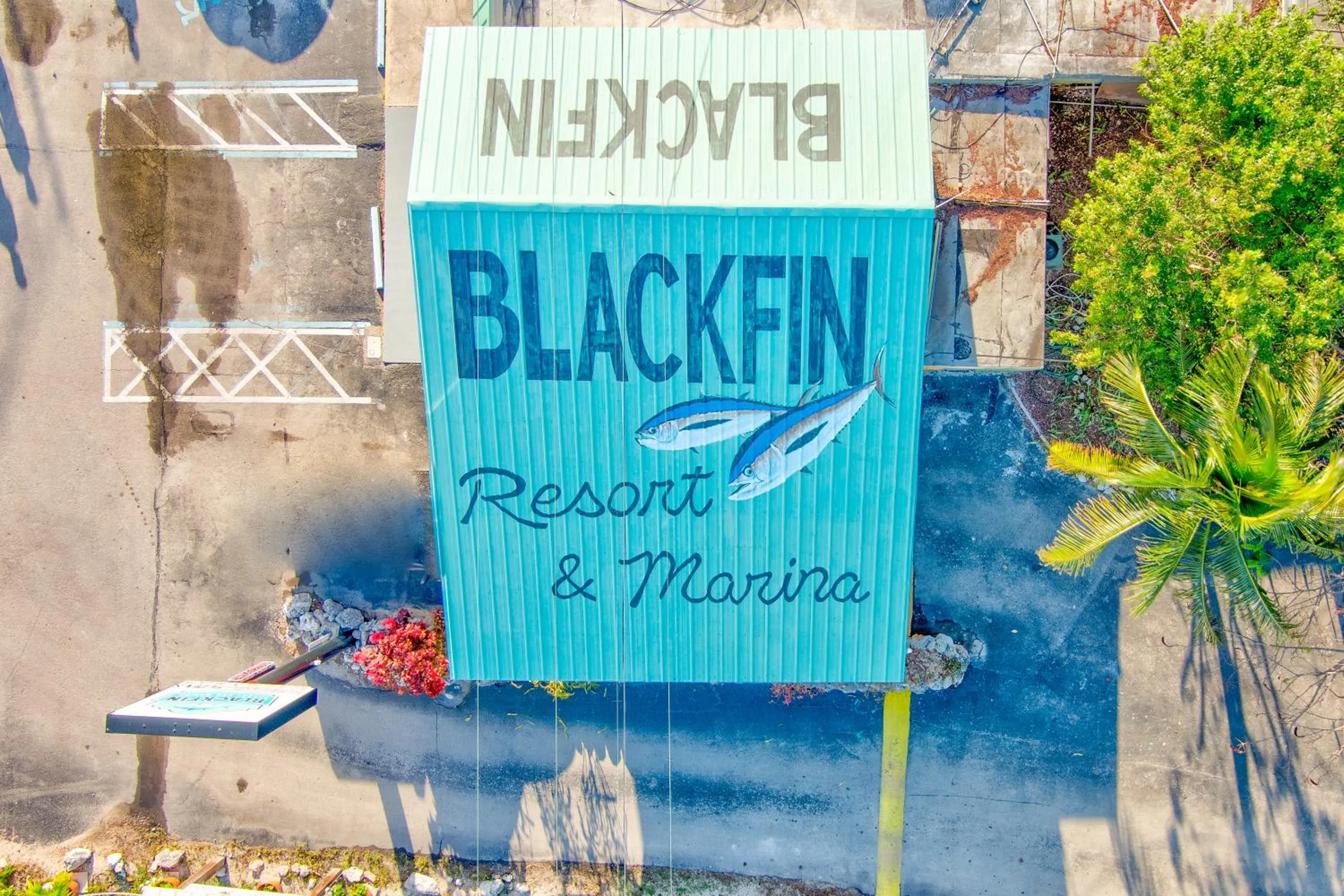 Property logo or sign in Blackfin Resort and Marina