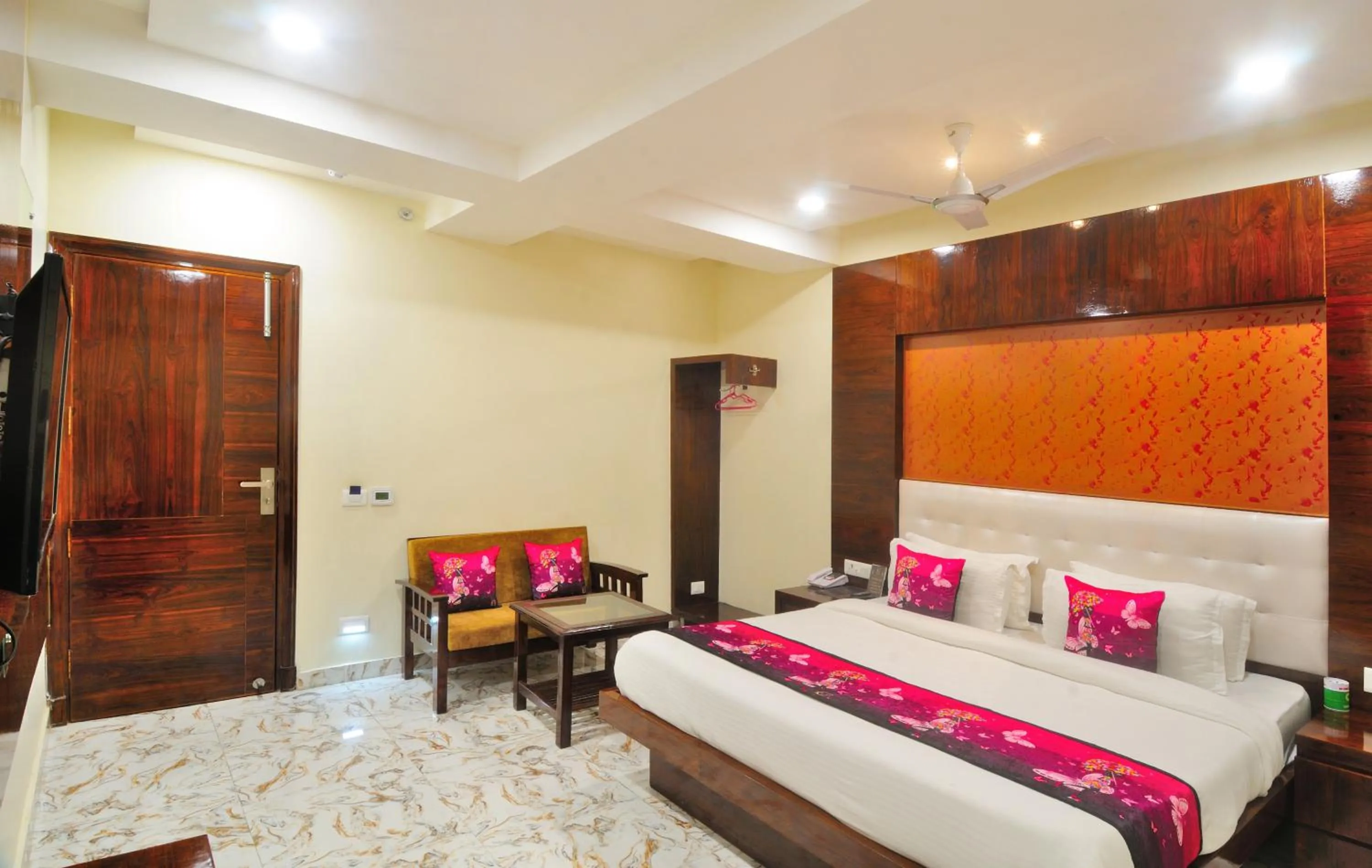 Photo of the whole room, Bed in The Grand Uddhav