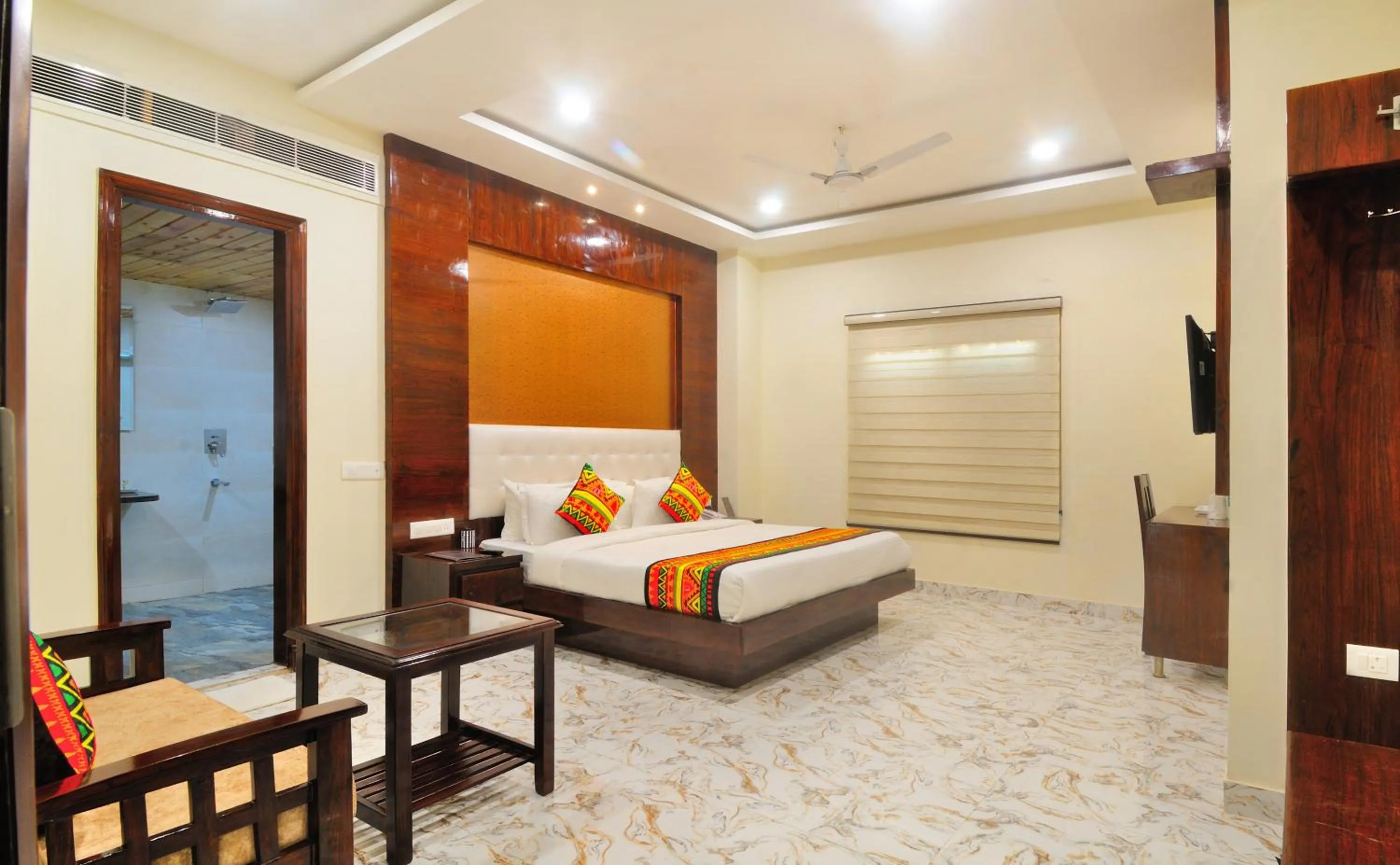 Photo of the whole room, Bed in The Grand Uddhav