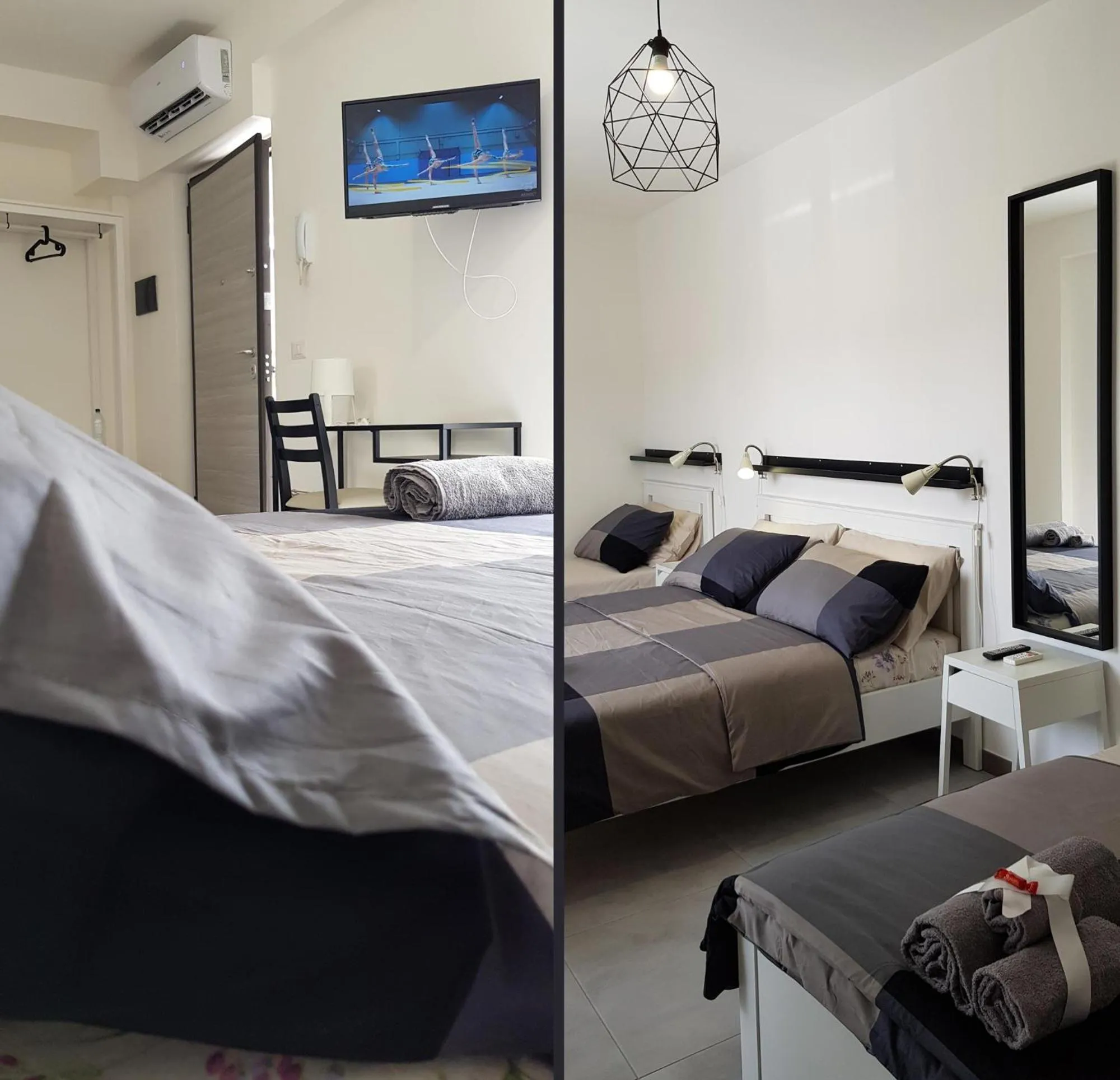 Bedroom, Bed in Punto Blu Relax