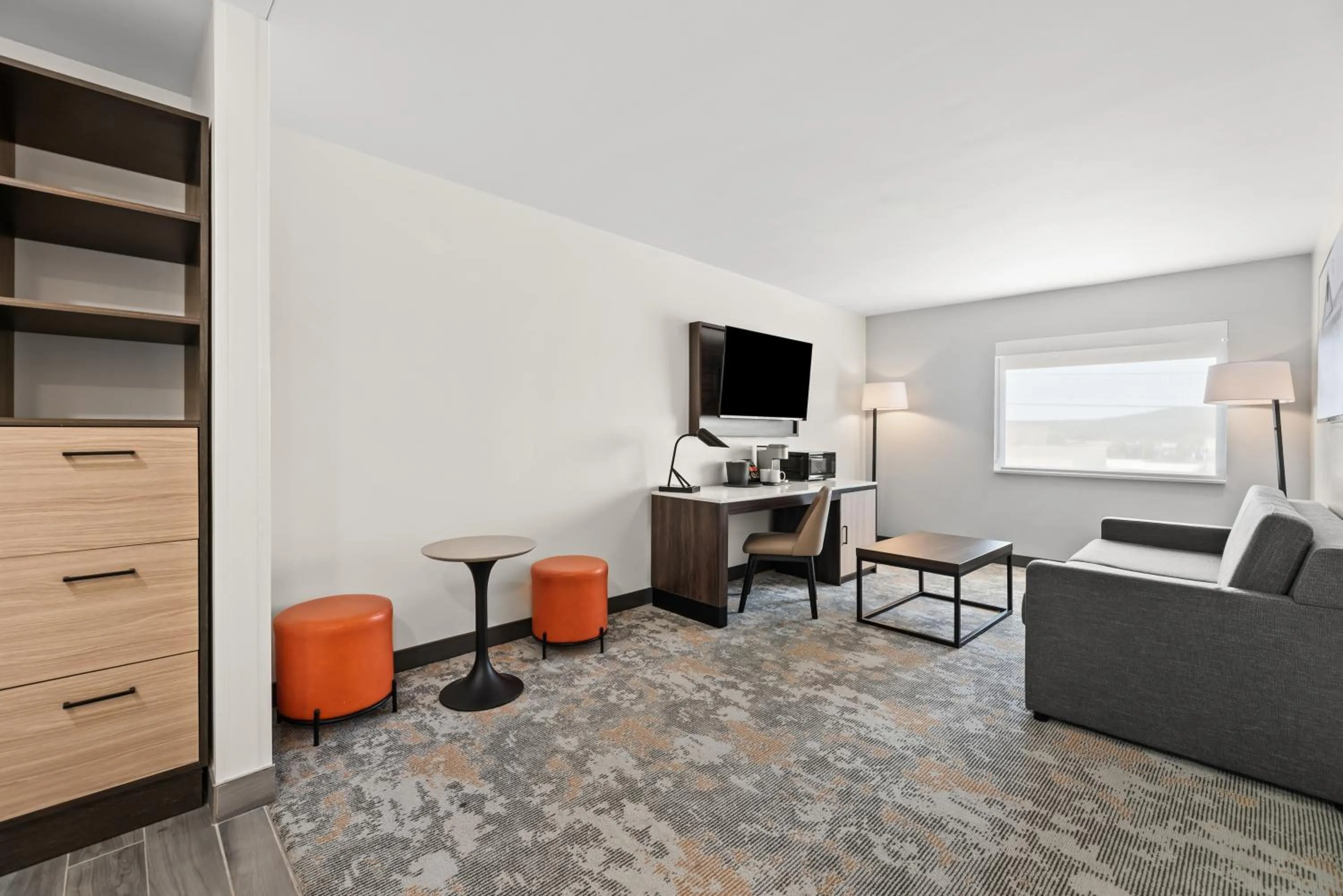 Living room in The Ellsworth Hotel, an Ascend Collection Hotel