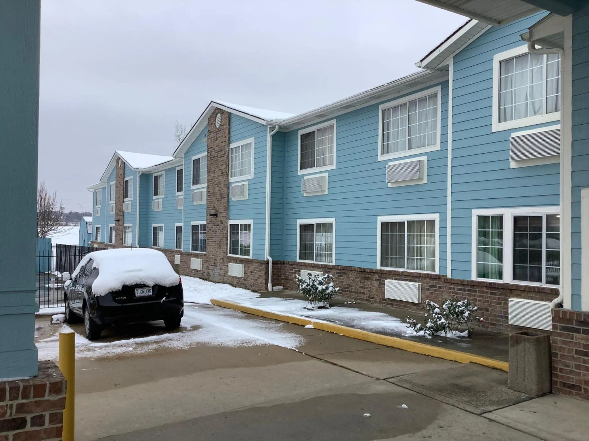 Property building in Super 8 by Wyndham Riverside/Kansas City