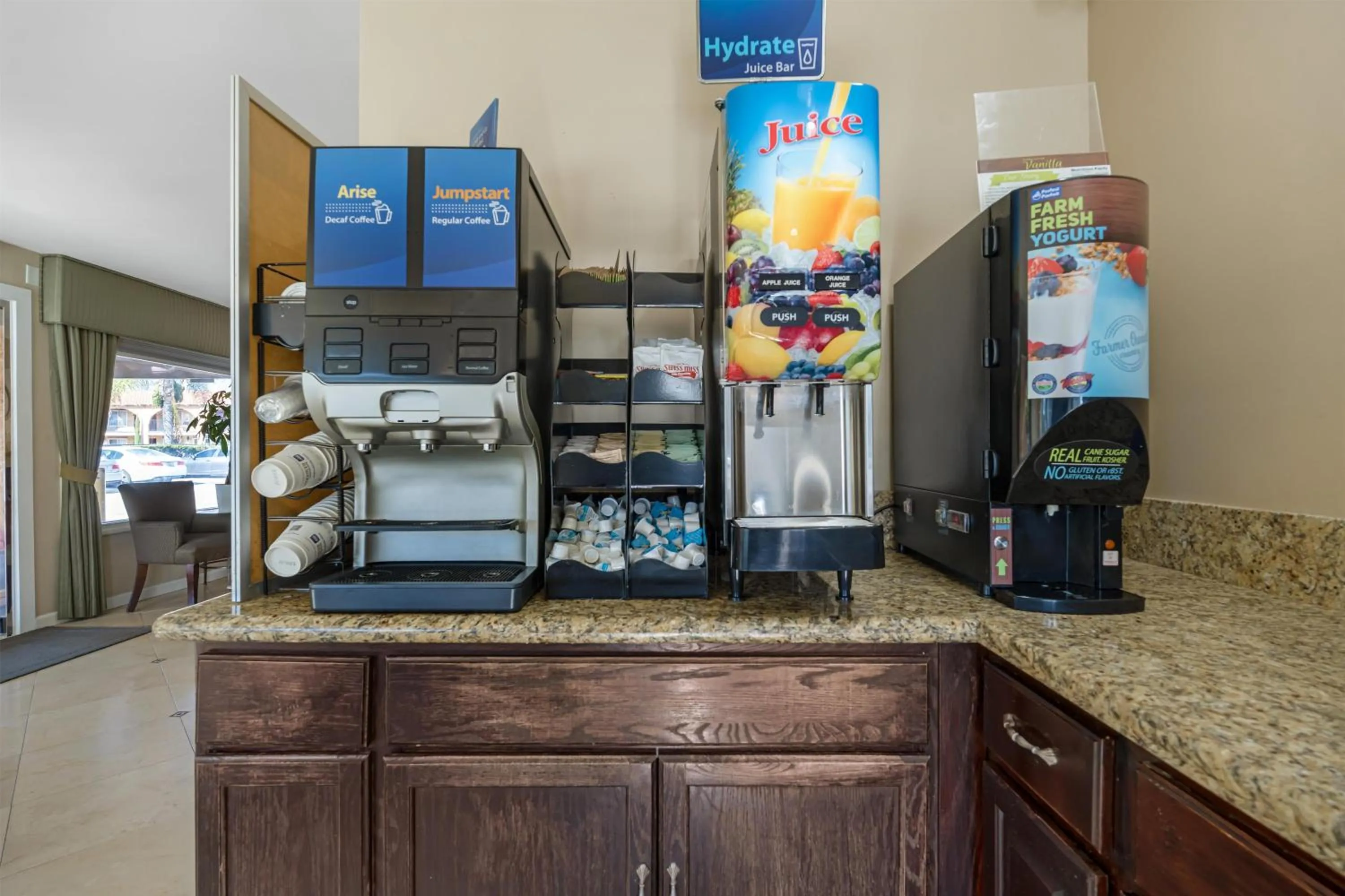 Breakfast in Best Western La Posada Motel