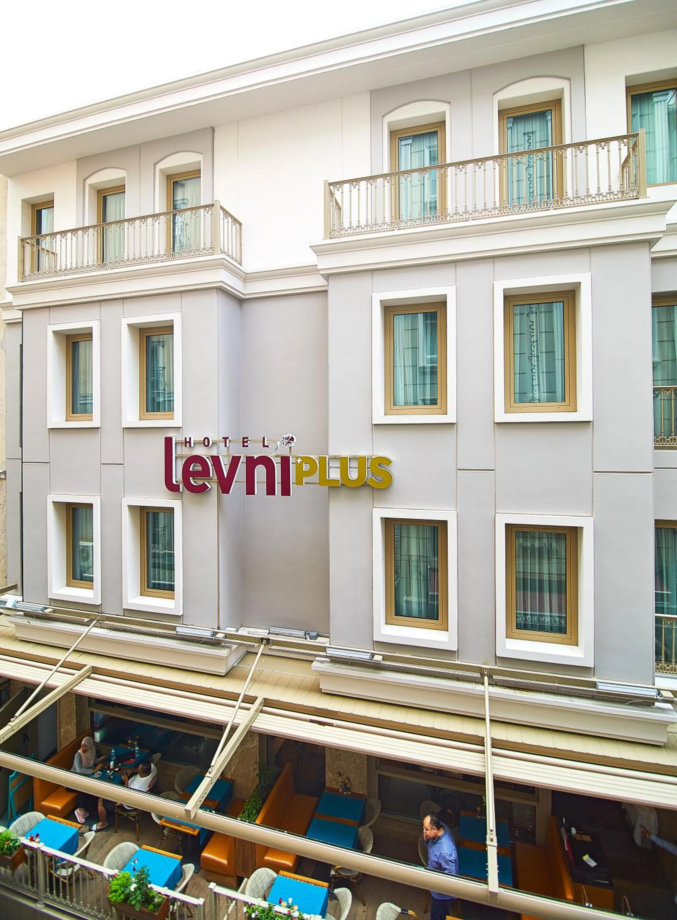 Property building in Levni Plus Hotel