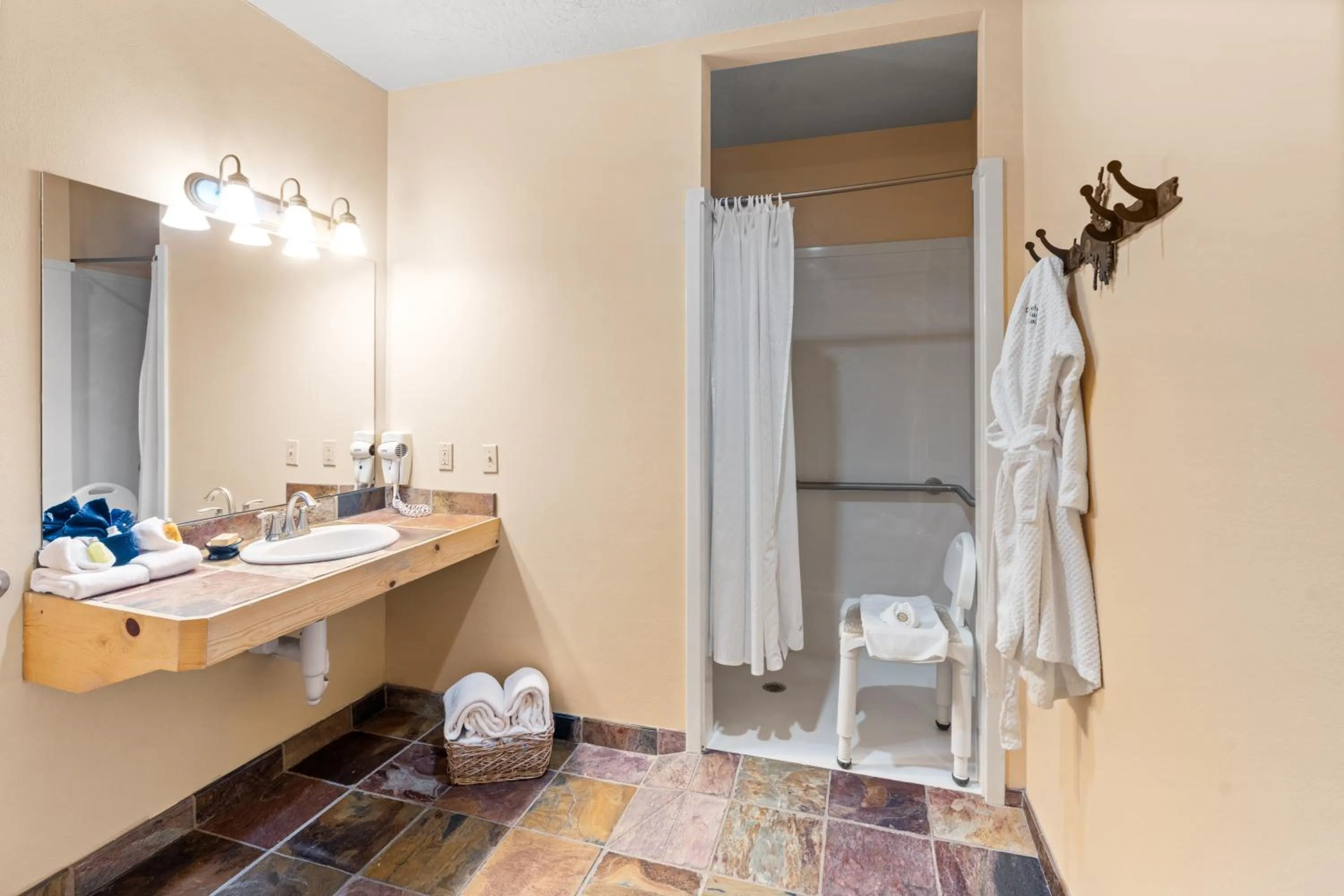 Bathroom in Daniels Summit Lodge